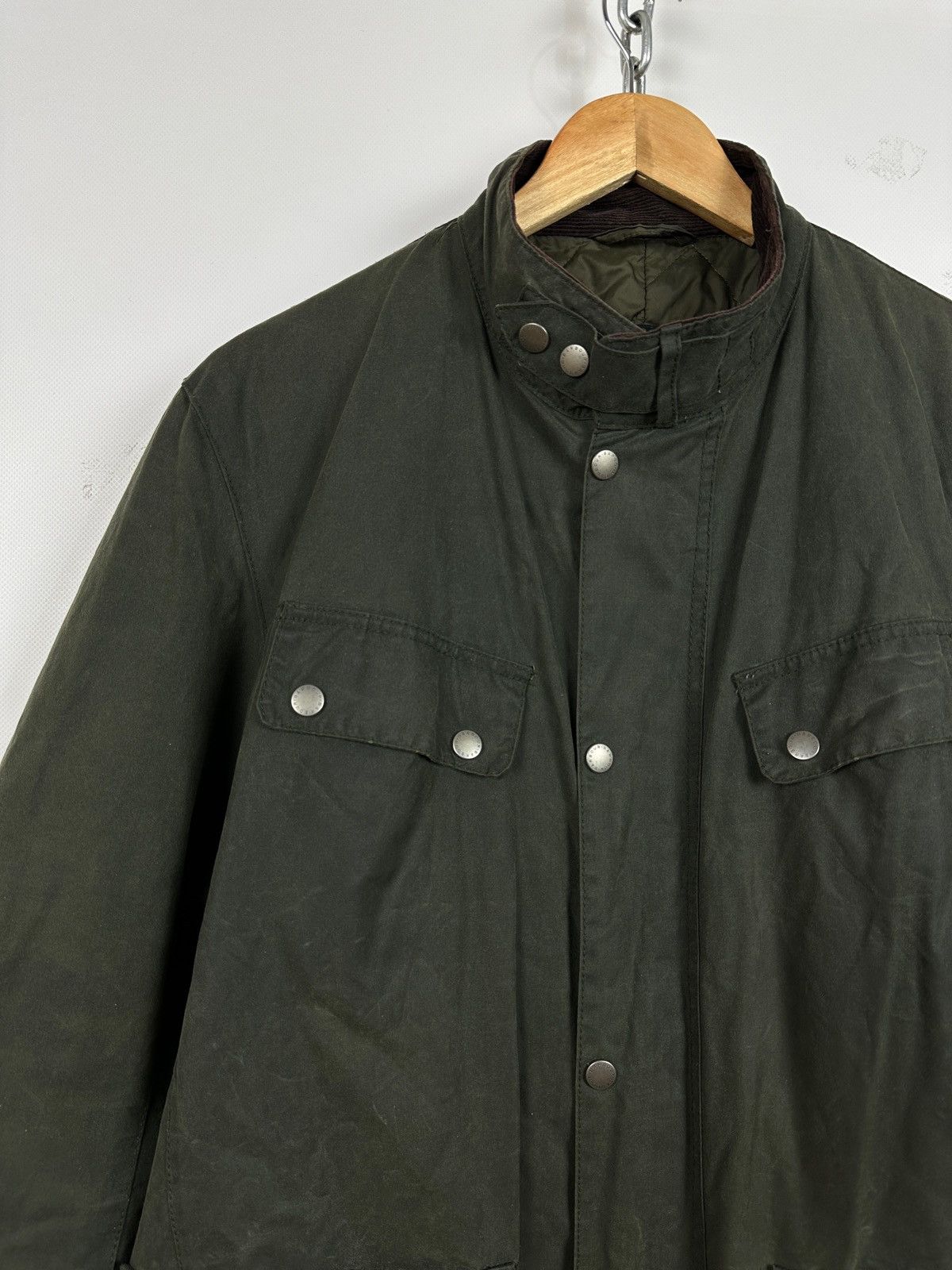 Barbour Barbour International Motorcycle Duke Waxed Jacket Size US L / EU 52-54 / 3 - 12 Thumbnail
