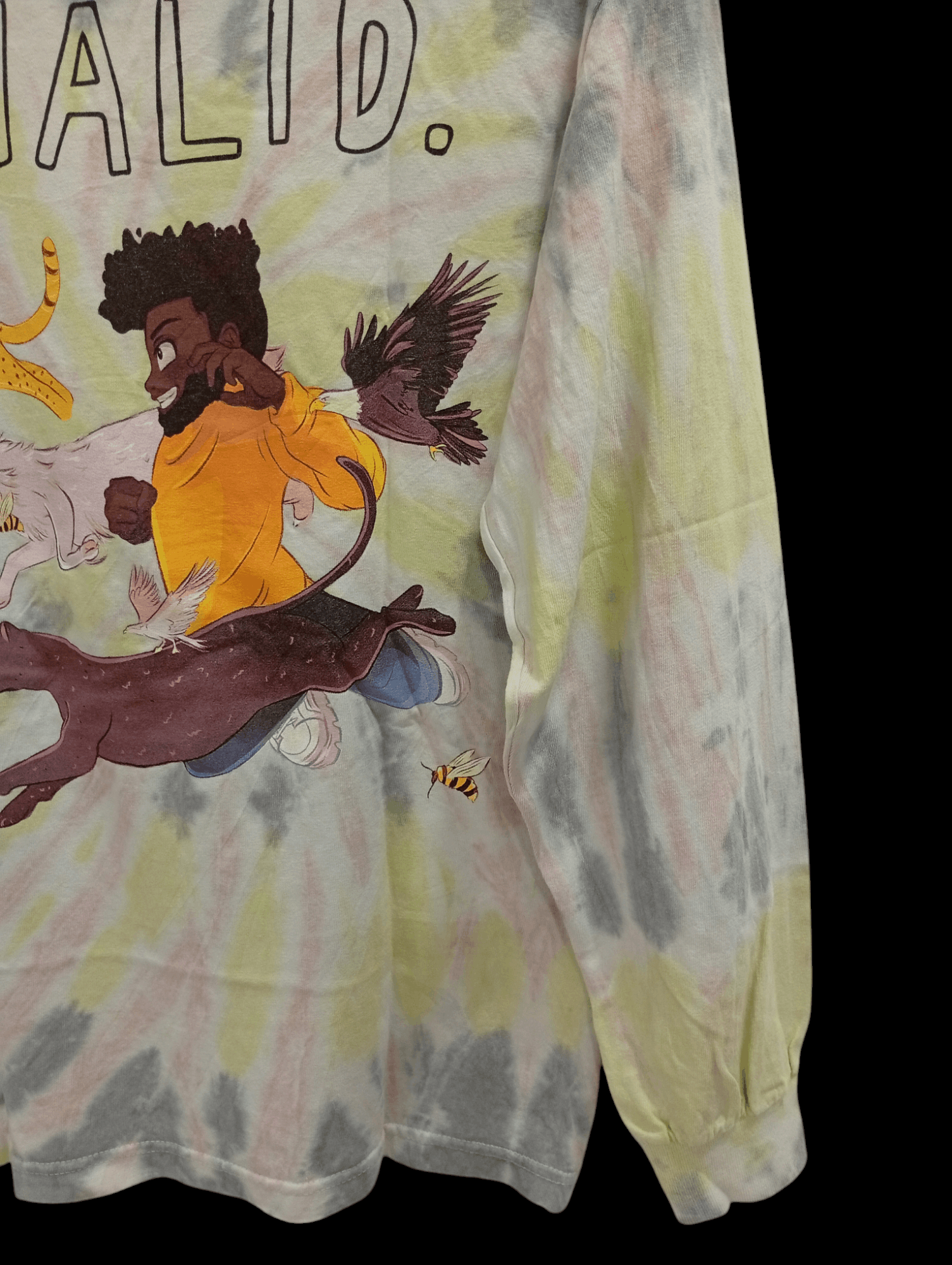 Rap Tees 🔥🔥Khalid Free Spirit 2019 Tour Tye Dye LS T-Shirt Size US M / EU 48-50 / 2 - 9 Thumbnail