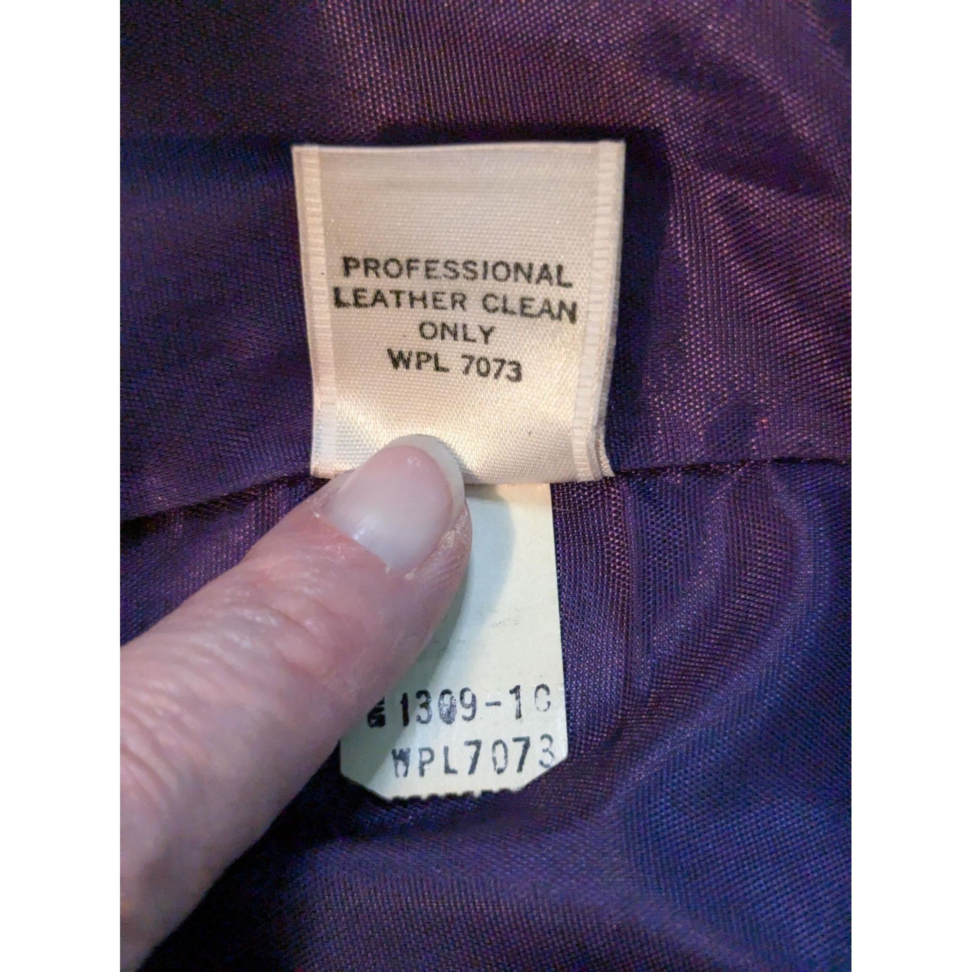 Vintage Vintage Blue Leather Skirt West Bay Size 14 Size 36" / US 14 / IT 50 - 7 Thumbnail
