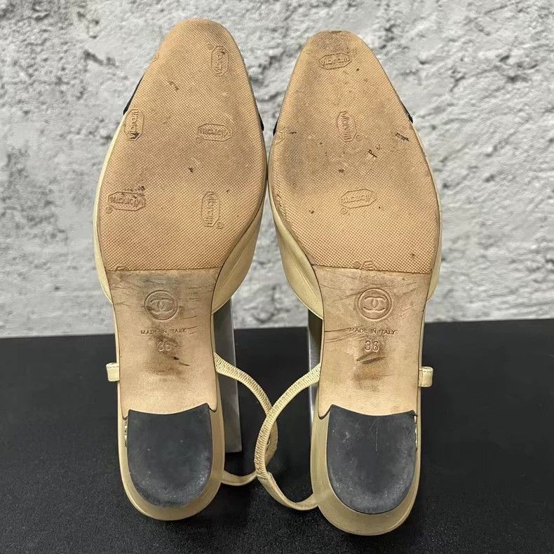 Chanel Chanel High Heels with Slingback Design -2505 Size US 6 / EU 39 - 7 Thumbnail