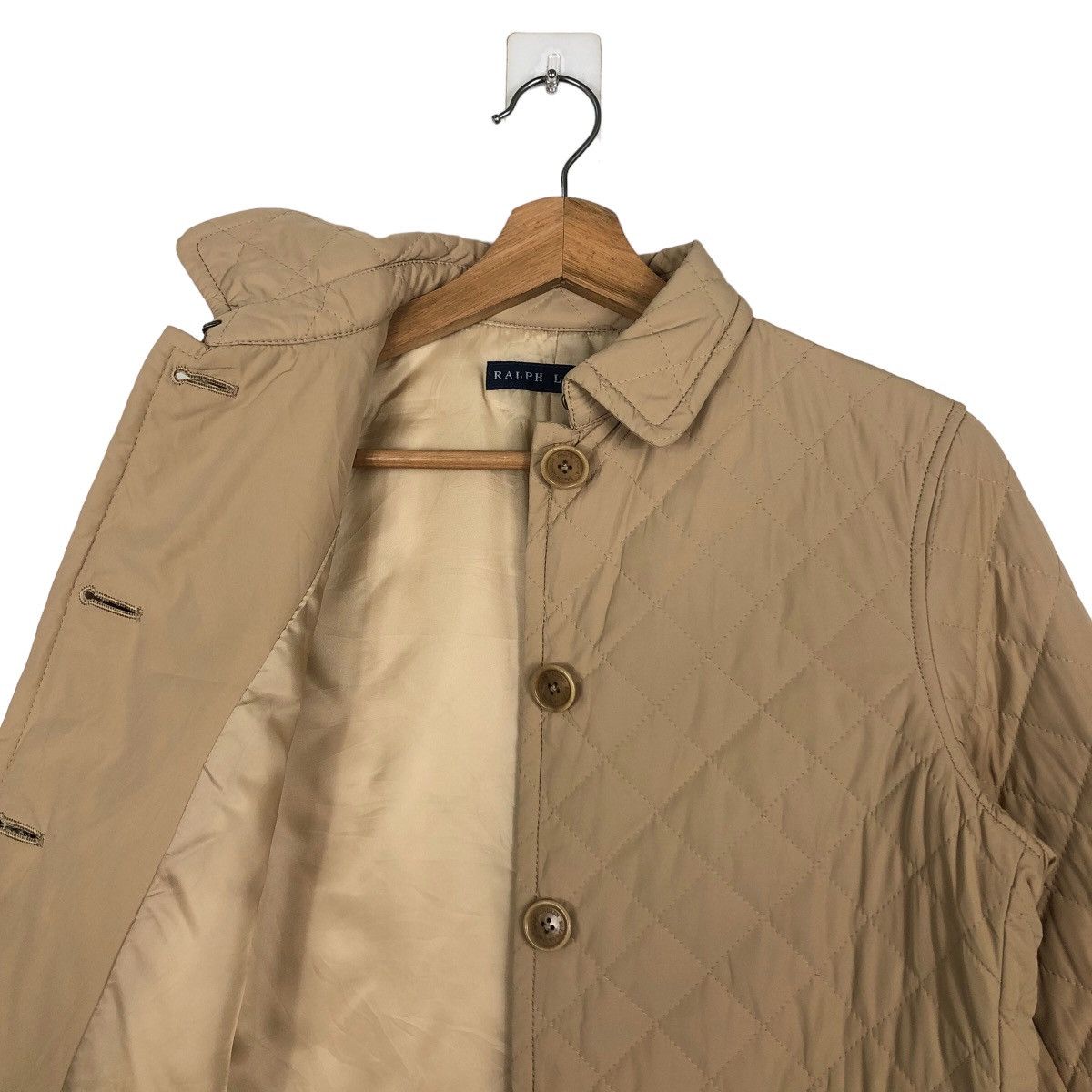 Ralph Lauren 🔥90’s Vintage Quilted Jacket Button Ralph Lauren Size M / US 6-8 / IT 42-44 - 10 Thumbnail