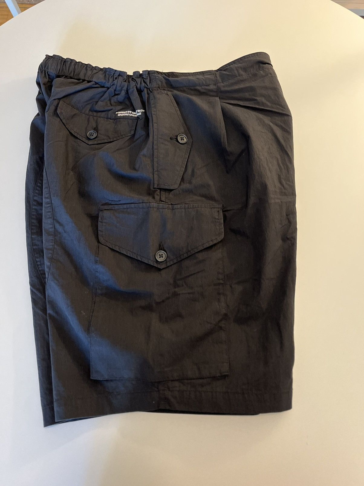Other U.Sage M51 Nylon-Cotton Cargo Shorts Black Size Large (L) Size US 34 / EU 50 - 6 Thumbnail