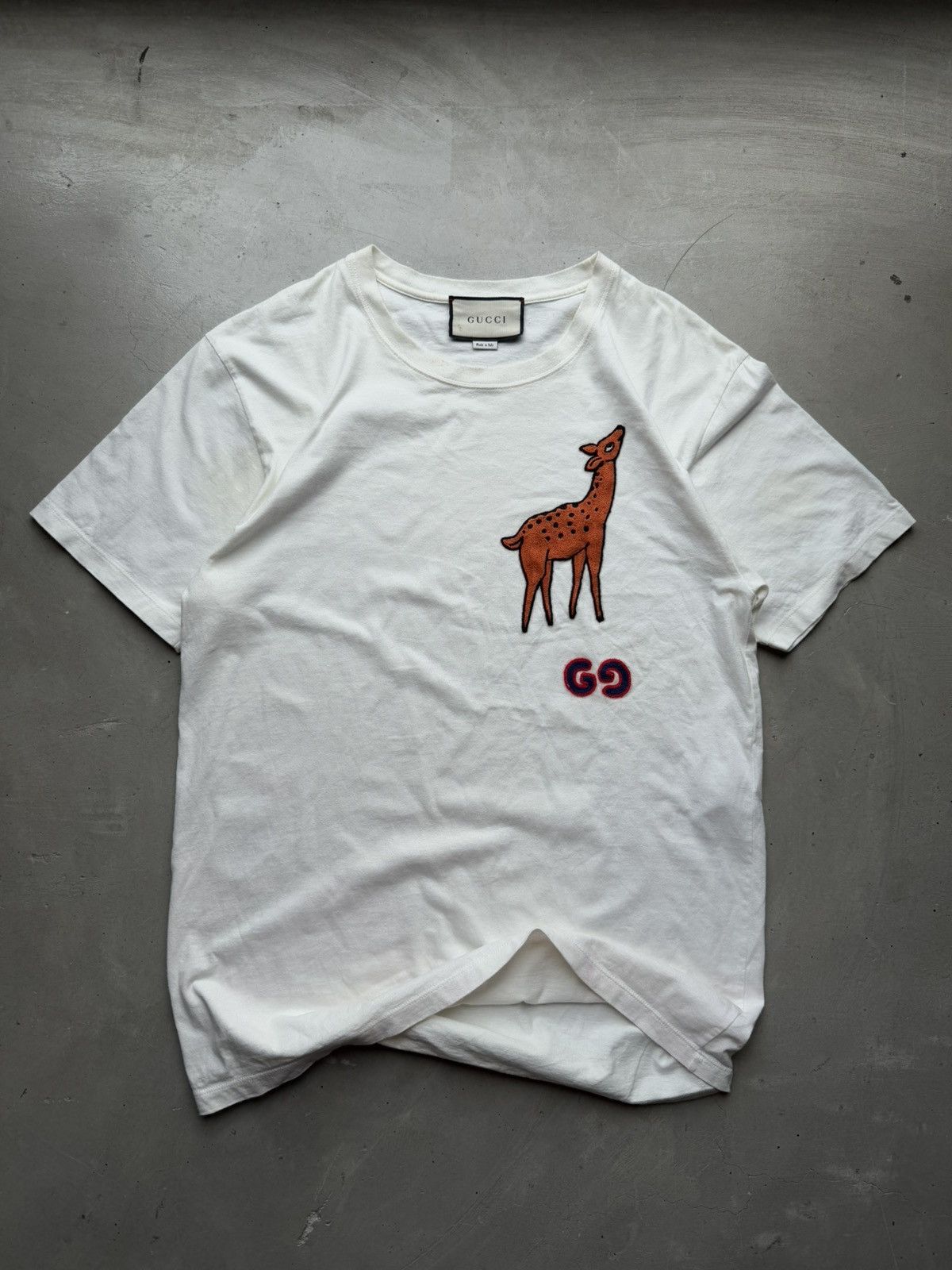 Gucci Gucci - Deer Patch Shirts Size US S / EU 44-46 / 1 - 2 Thumbnail
