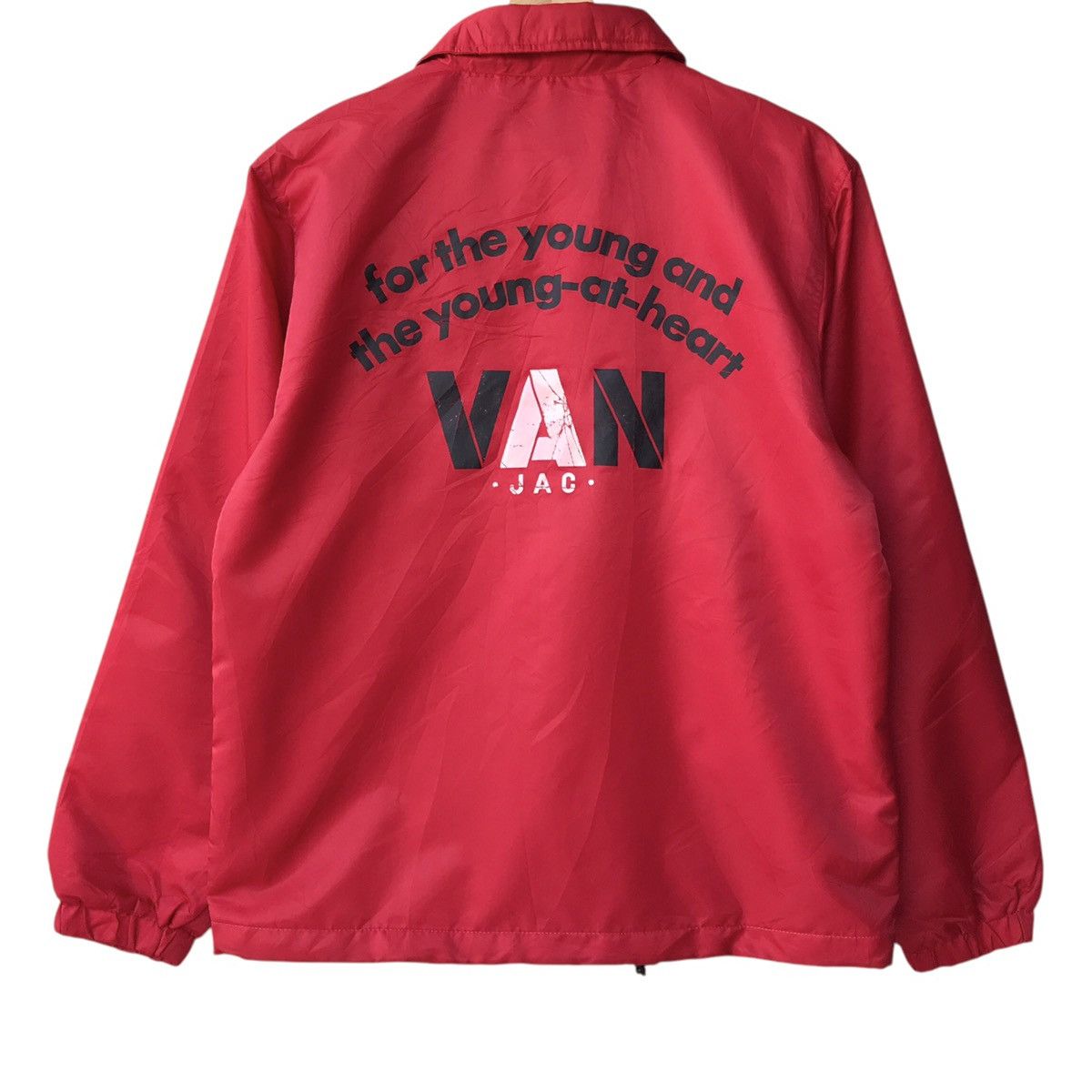 Japanese Brand × Van V.A.N Jac Japan Young At Heart Big Logo Coach Jacket Size US M / EU 48-50 / 2 - 1 Thumbnail
