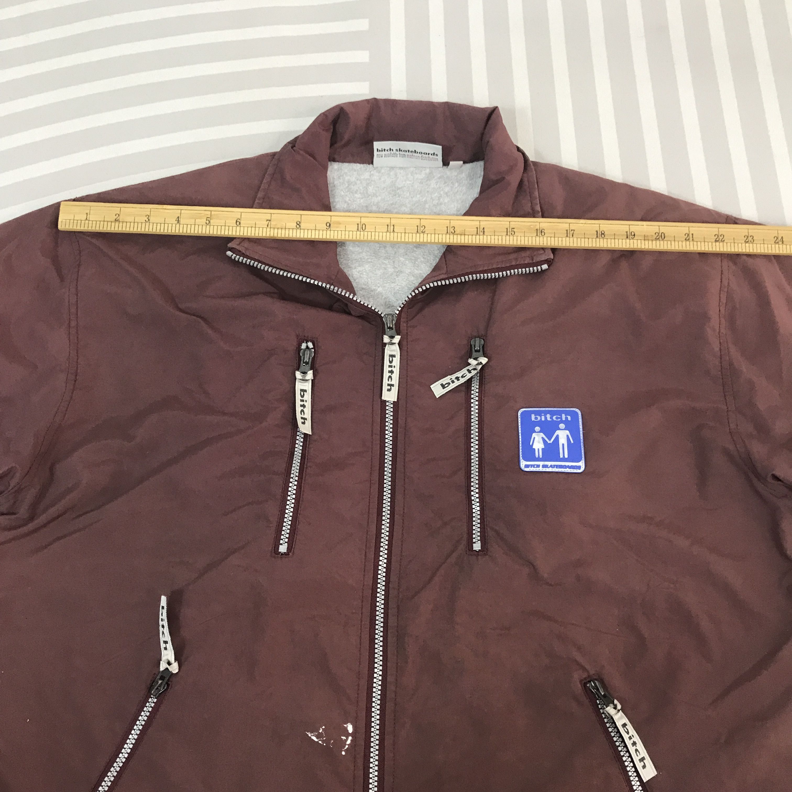 Japanese Brand Vintage Bitch Skateboards Jacket Size US M / EU 48-50 / 2 - 5 Thumbnail