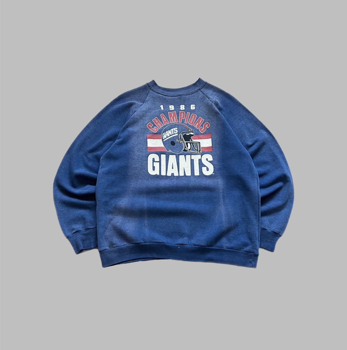 Vintage 1986 New York Giants Superbow Champions Sweatshirt Size US M / EU 48-50 / 2 - 1 Thumbnail