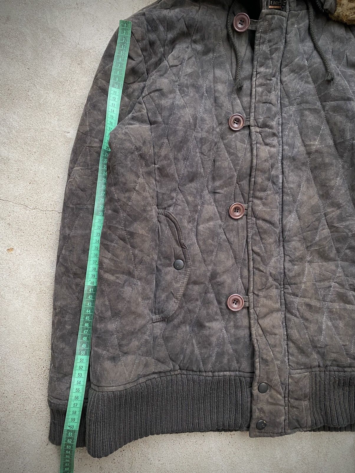 Japanese Brand JAPANESE BRAND BLUE5 TOKYO JAPAN FUR FADED JACKET Size US L / EU 52-54 / 3 - 12 Thumbnail