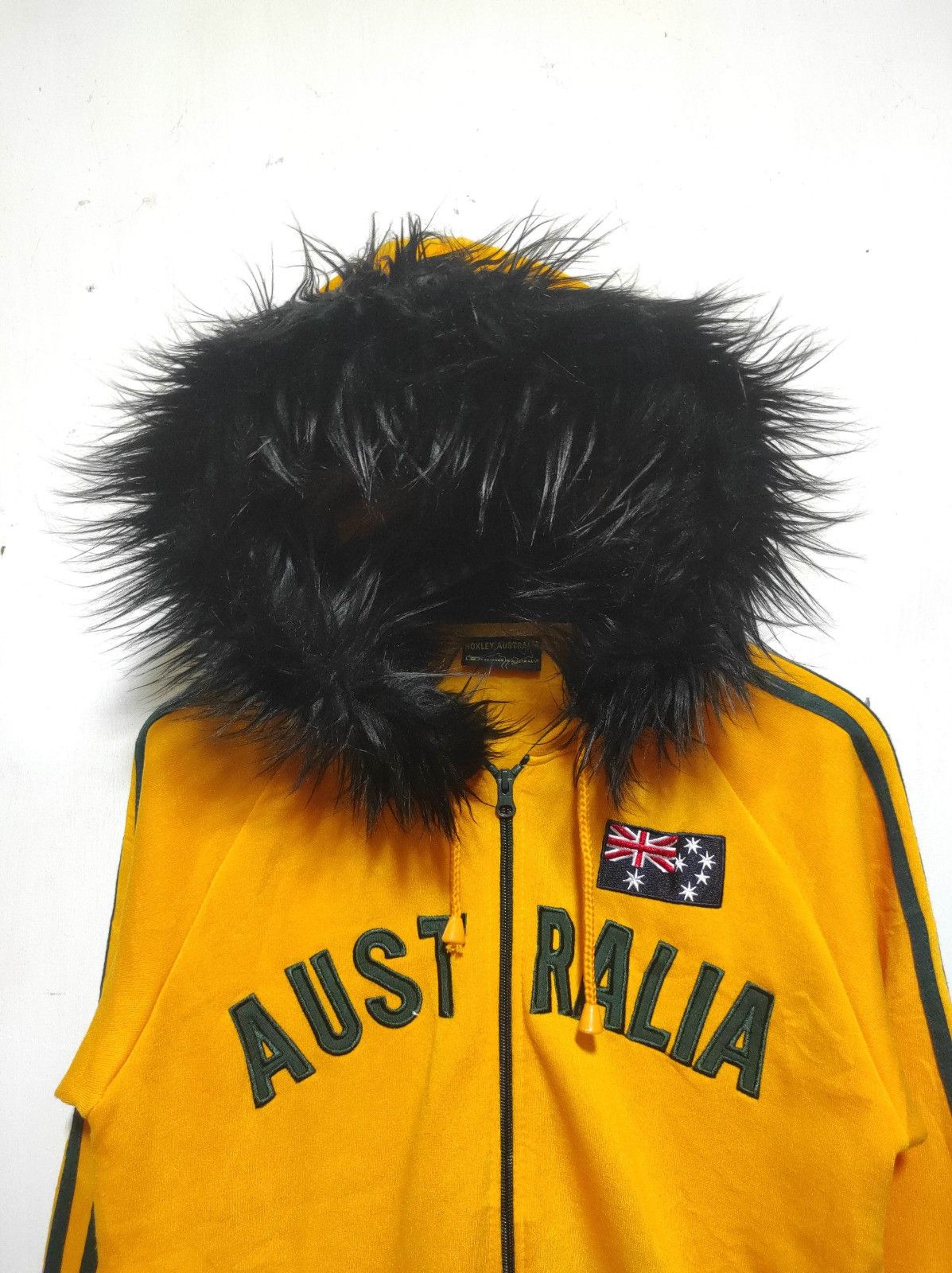 Japanese Brand Hoxley Australia yellow zip fur hoodie ifsix LGB style Size US S / EU 44-46 / 1 - 3 Thumbnail
