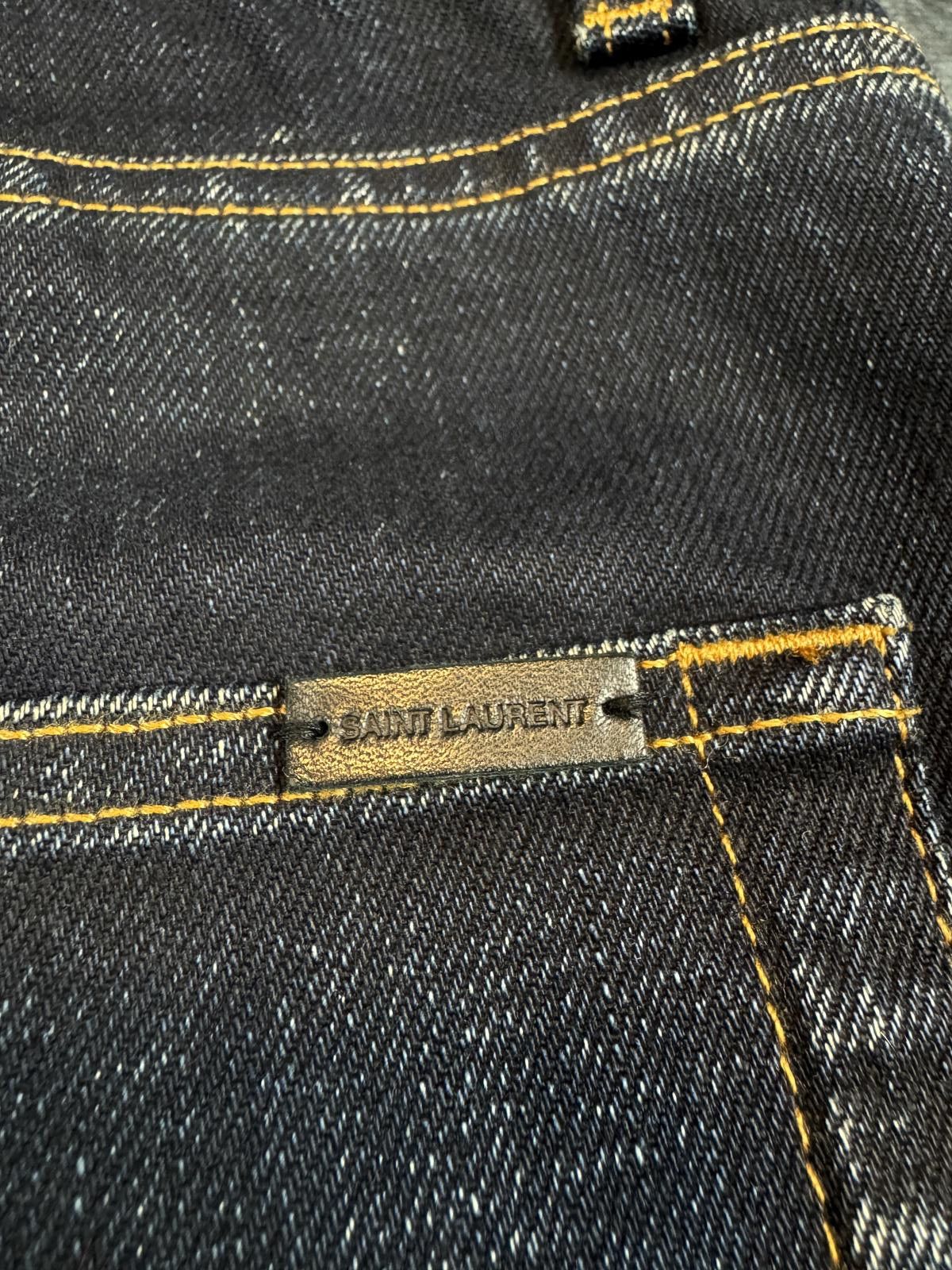 Saint Laurent Paris Saint Laurent Raw Denim D02 Size US 32 / EU 48 - 5 Thumbnail