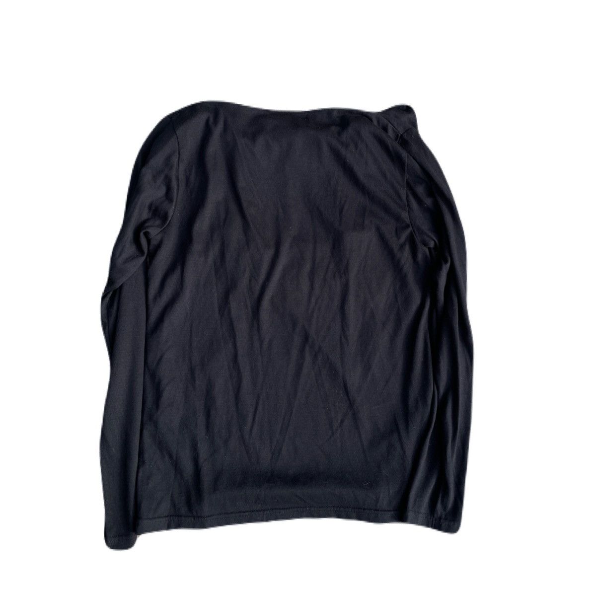 If Six Was Nine 2000s Japanese archive Vkei Drape Design Long Sleeve Tee Y2K Size US S / EU 44-46 / 1 - 4 Thumbnail