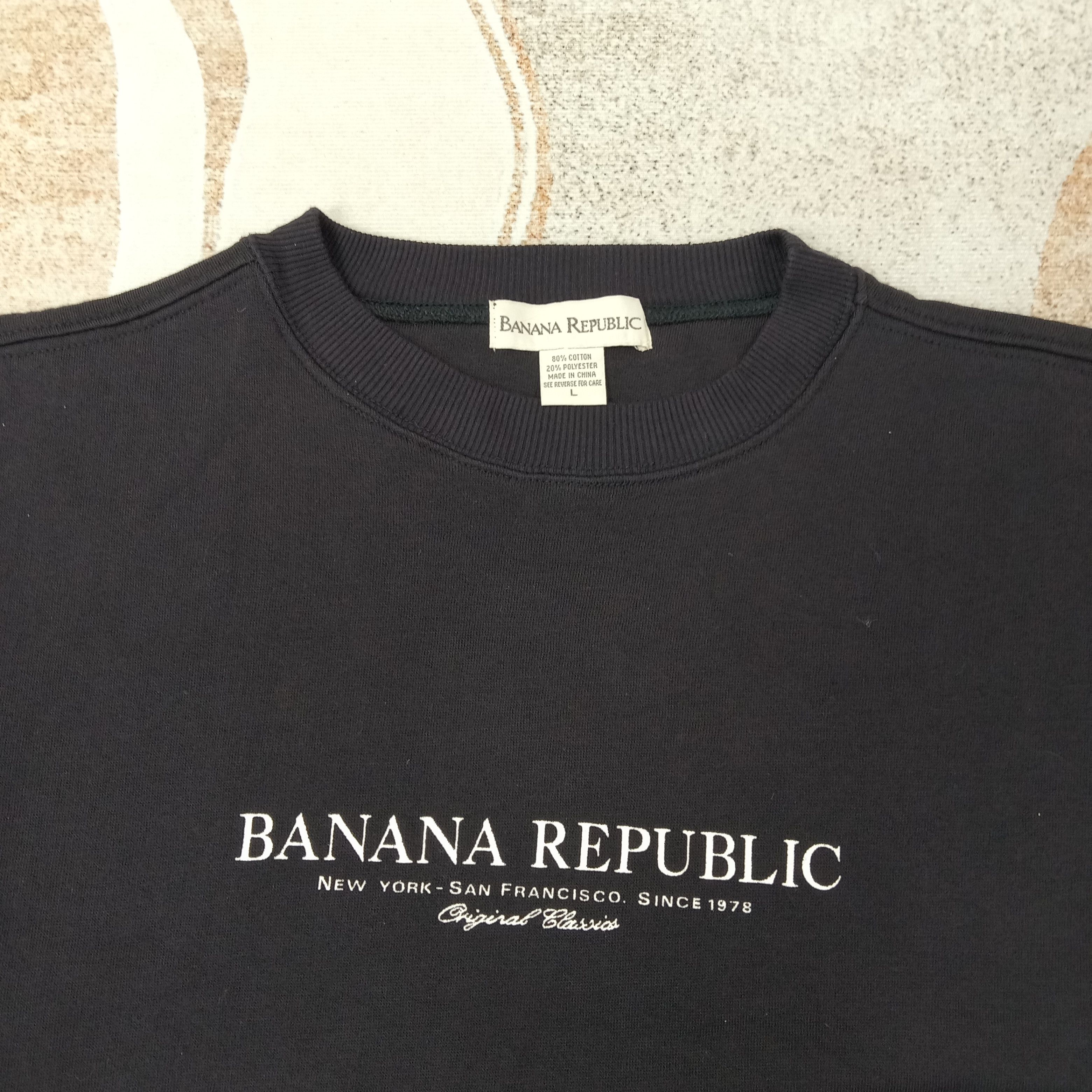 Banana Republic Banana Republic New York Oversized Sweatshirt C260N9 Size US L / EU 52-54 / 3 - 2 Thumbnail