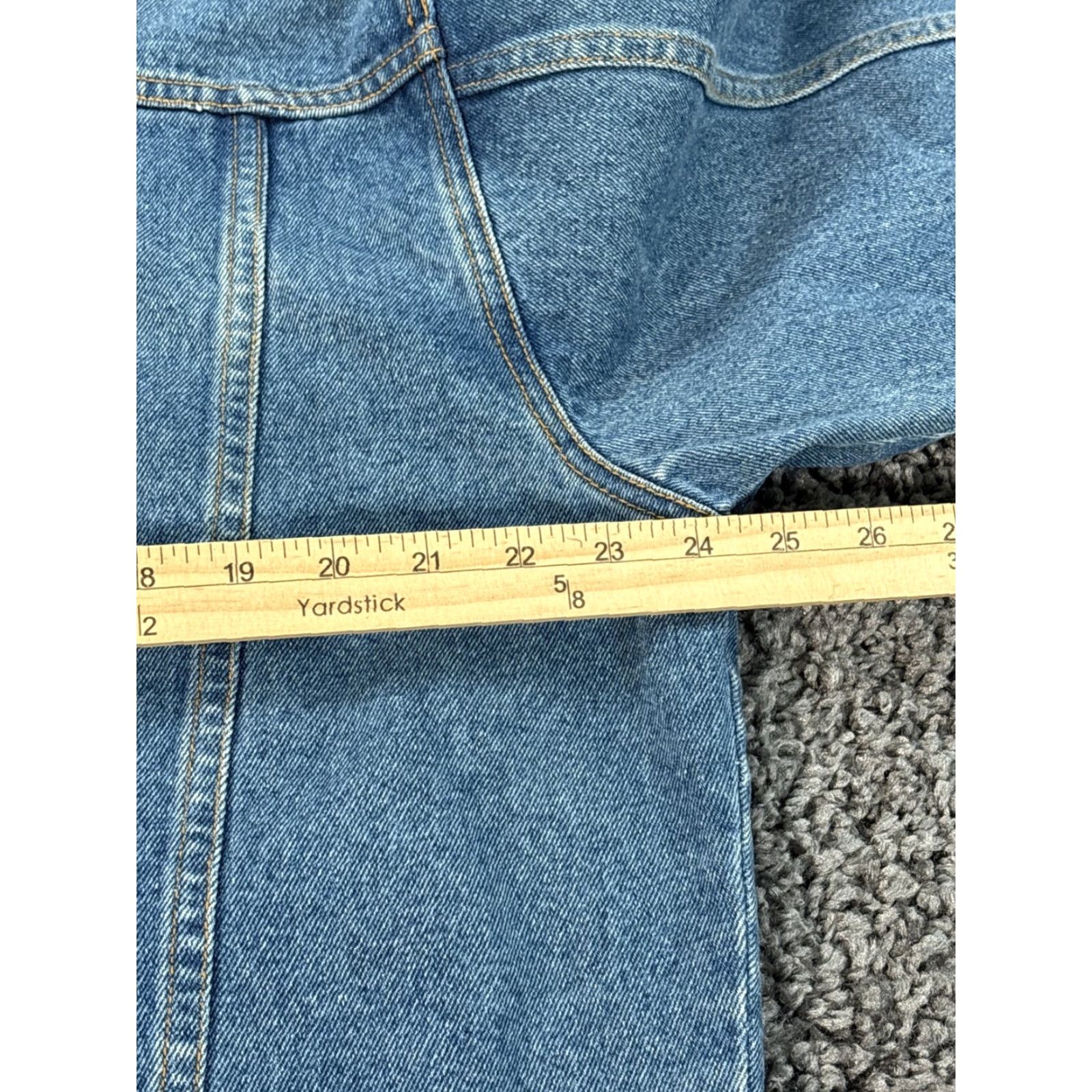 Hard Rock Cafe VINTAGE Hard Rock Cafe Jacket Denim Trucker Men XL Blue 100% Cotton Beijing Biker Socks? Size US XL / EU 56 / 4 - 3 Thumbnail