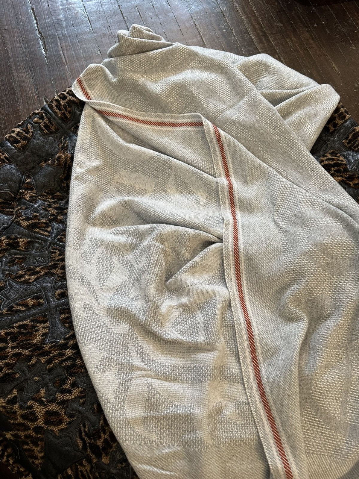 Chrome Hearts CHROME HEARTS CASHMERE BLANKET Size ONE SIZE - 3 Thumbnail