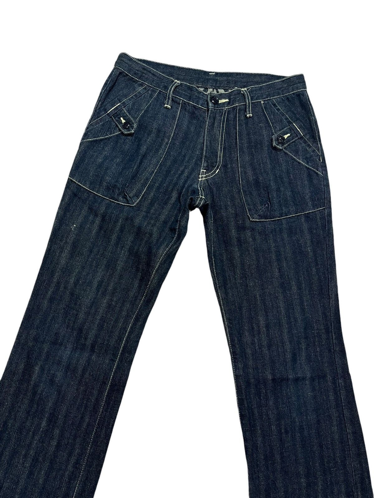 Boycott BOYCOTT JAPANESE BRAND FLARE JEANS Size US 31 - 2 Thumbnail