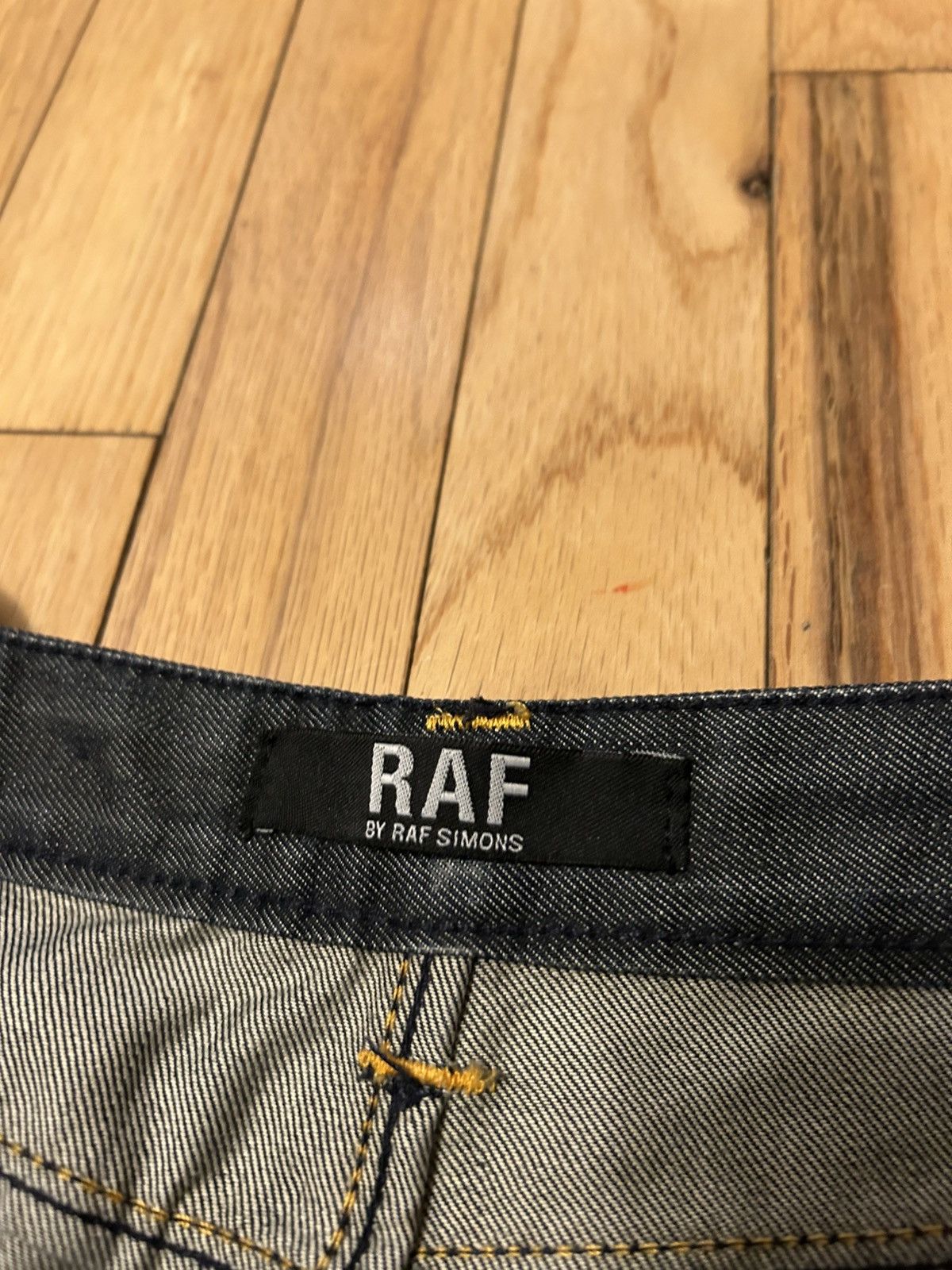 Designer × Raf Simons × Raf by Raf Simons Raf by Raf Simons Denim Jeans Size US 31 - 2 Thumbnail