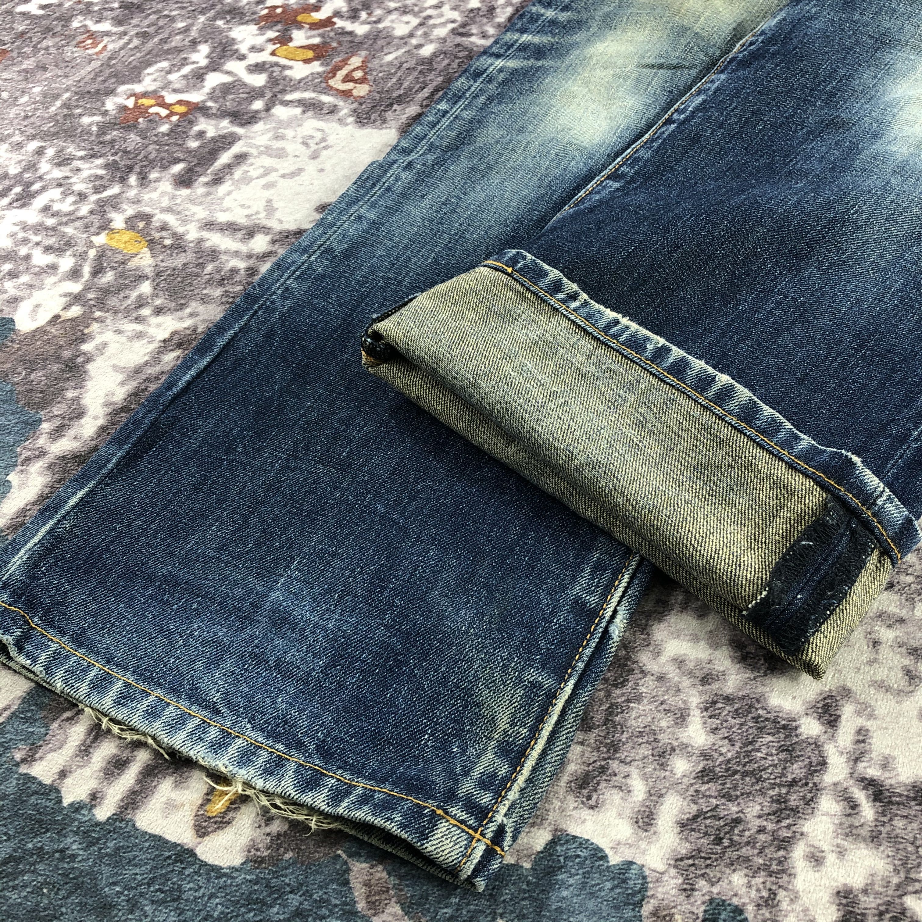 Levi's Vintage Blue Wash Levis 501 Jeans-JM2824 Size US 32 / EU 48 - 9 Thumbnail