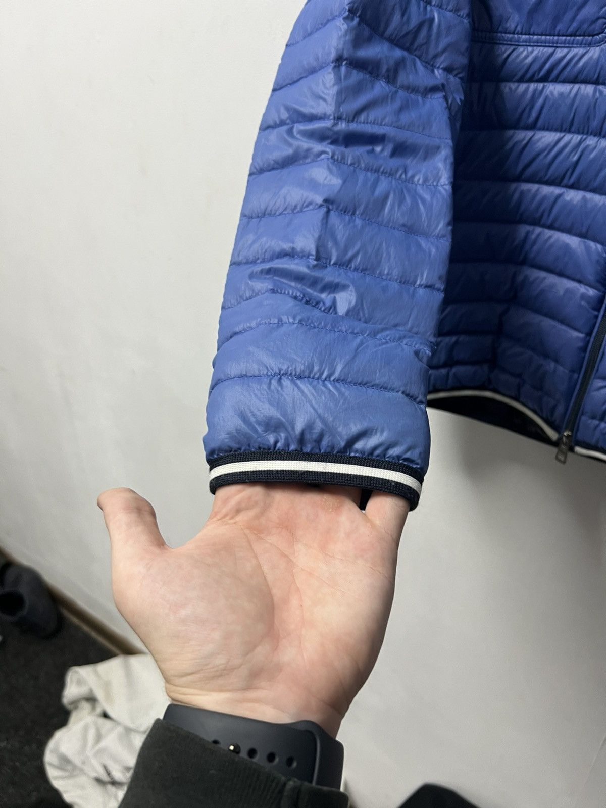 Moncler Moncler Puffer Jacket Blue Size US S / EU 44-46 / 1 - 5 Thumbnail