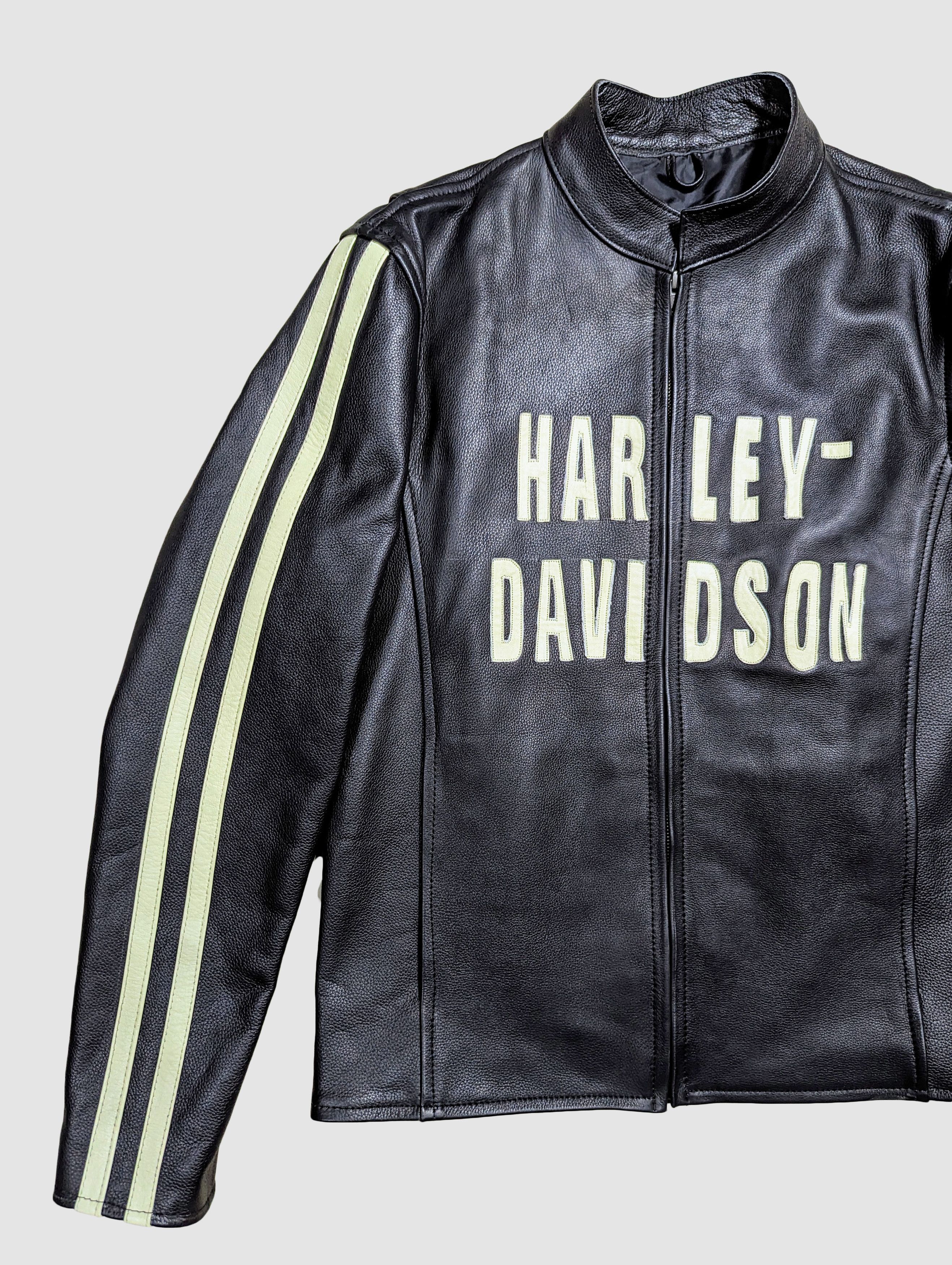 Harley Davidson 🔥 HARLEY DAVIDSON 🔥 LEATHER JACKET RARE STREETWEAR Size US L / EU 52-54 / 3 - 3 Thumbnail