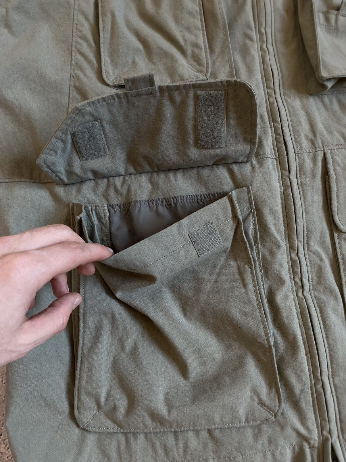 Columbia 2in1 COLUMBIA Multipocket Tactical Utility Jacket Vest Size US M / EU 48-50 / 2 - 13 Thumbnail