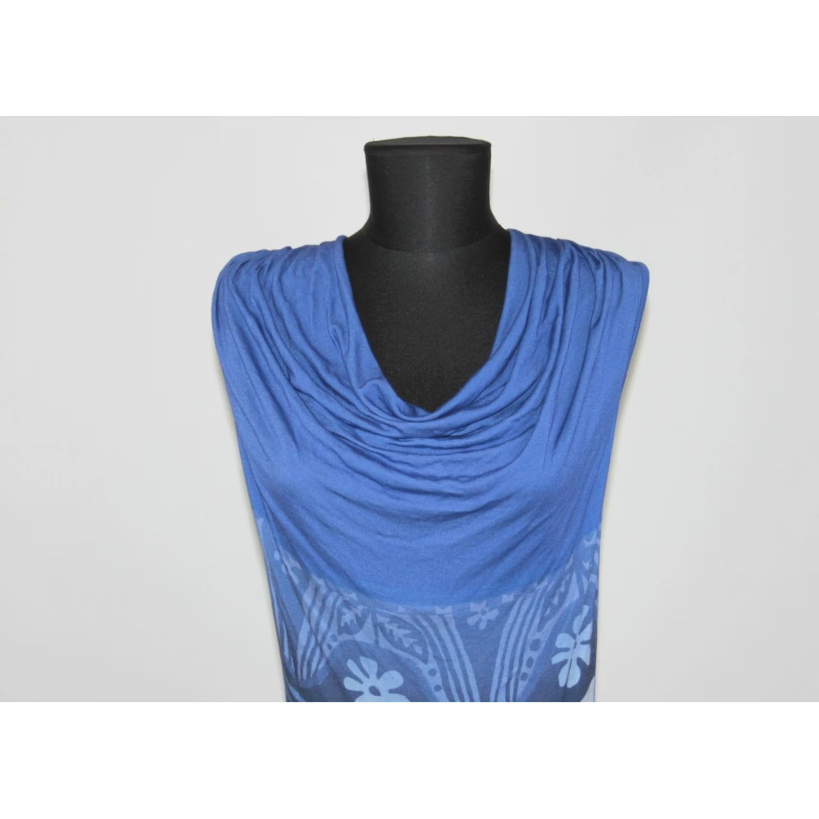 Desigual Desigual Blue womens tunic shirt S Size S / US 4 / IT 40 - 2 Thumbnail