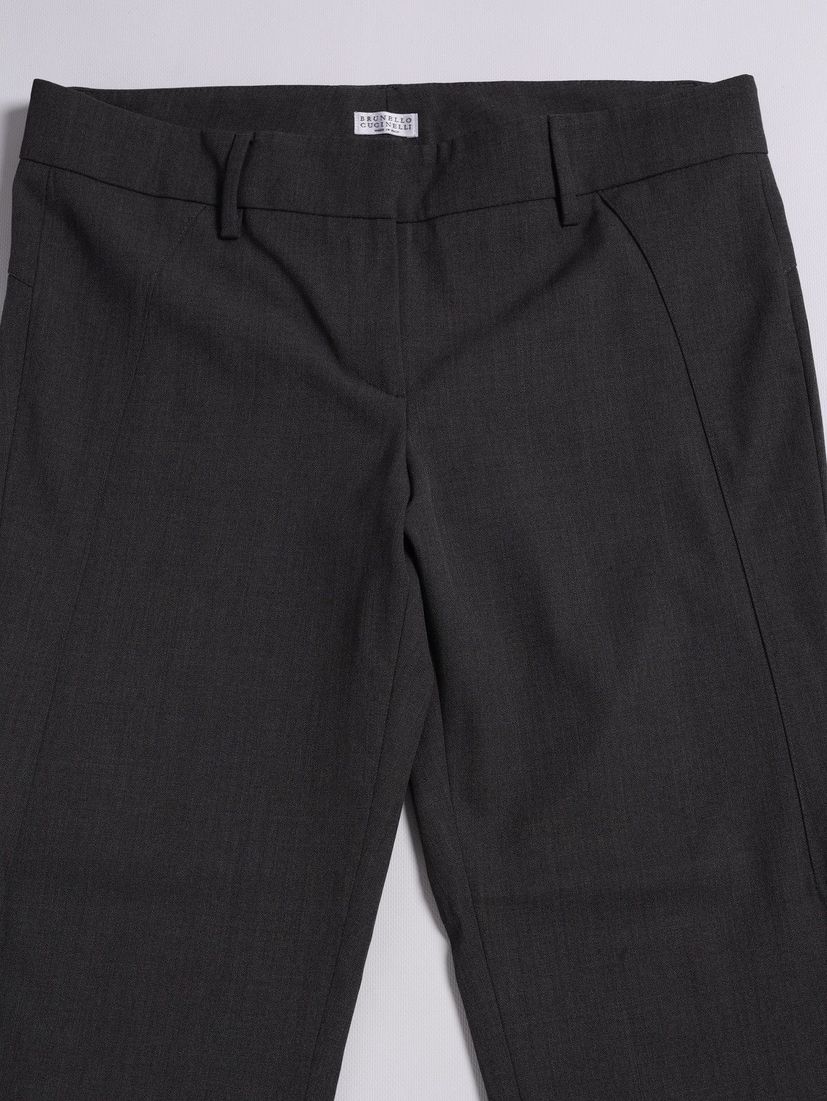 Brunello Cucinelli Brunello Cucinelli Light Wool Trousers Tailored Pants Casual Size 30" / US 8 / IT 44 - 5 Thumbnail