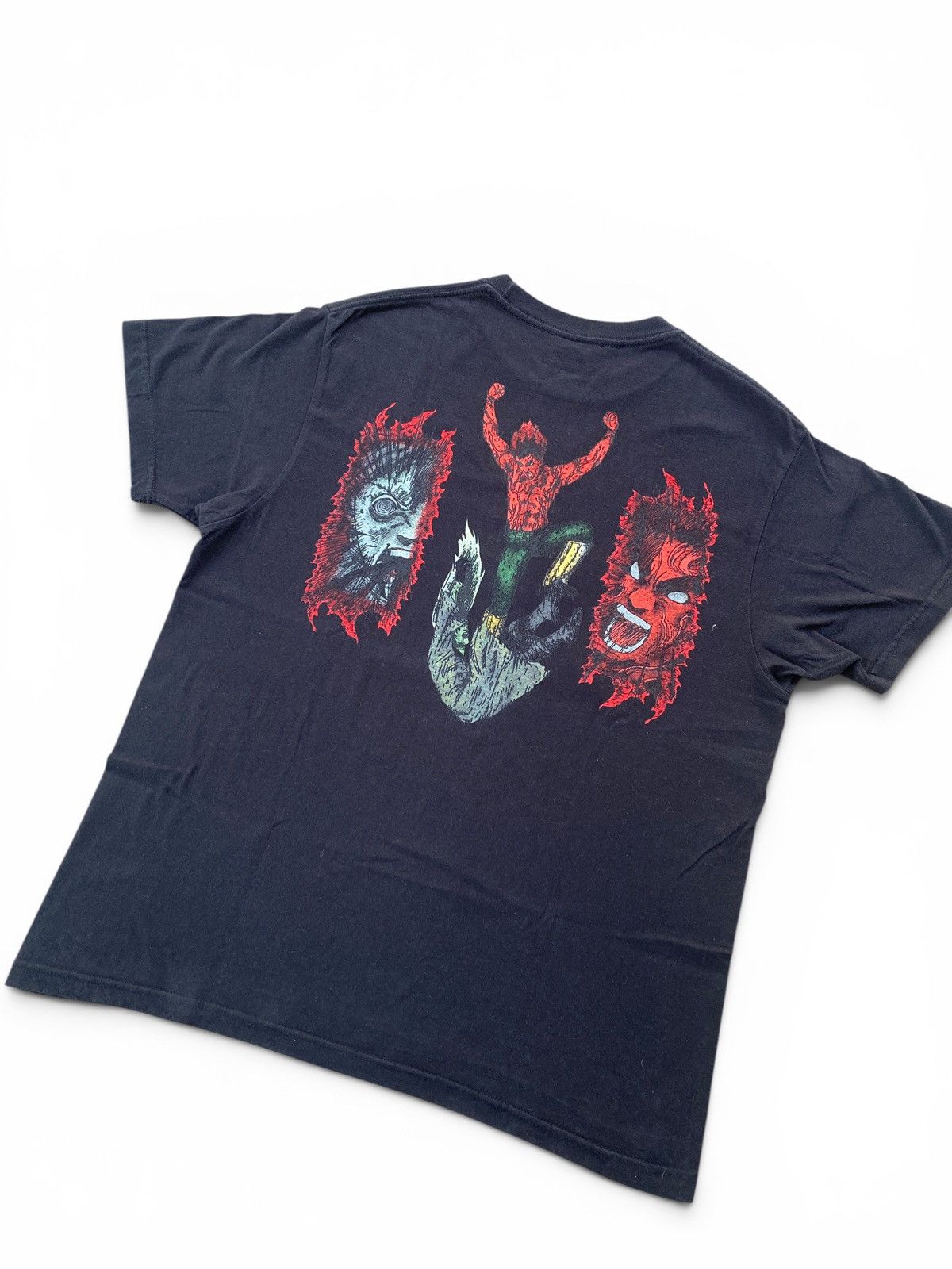 Japanese Brand Rare Might Guy Naruto Anime Tee Double Sided Graphic Shirt Size US L / EU 52-54 / 3 - 13 Thumbnail