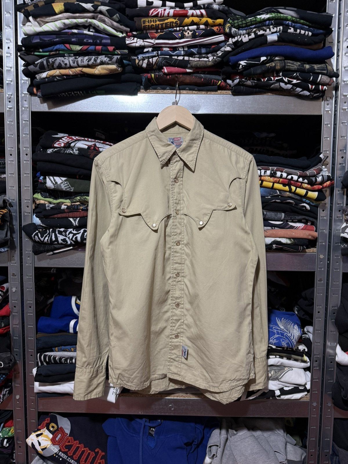 Levi's Vintage Clothing Vintage 90’s Levis Western Wear Cowboy Retro Button Shirt Size US M / EU 48-50 / 2 - 1 Thumbnail