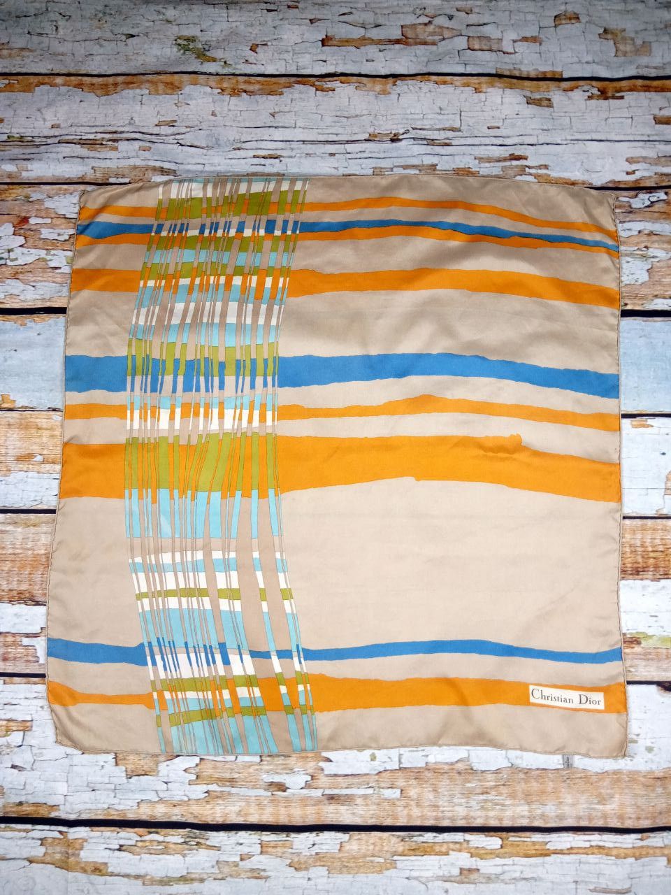 Dior Vintage Christian Dior Silk Scarf Made in France Size ONE SIZE - 1 Thumbnail