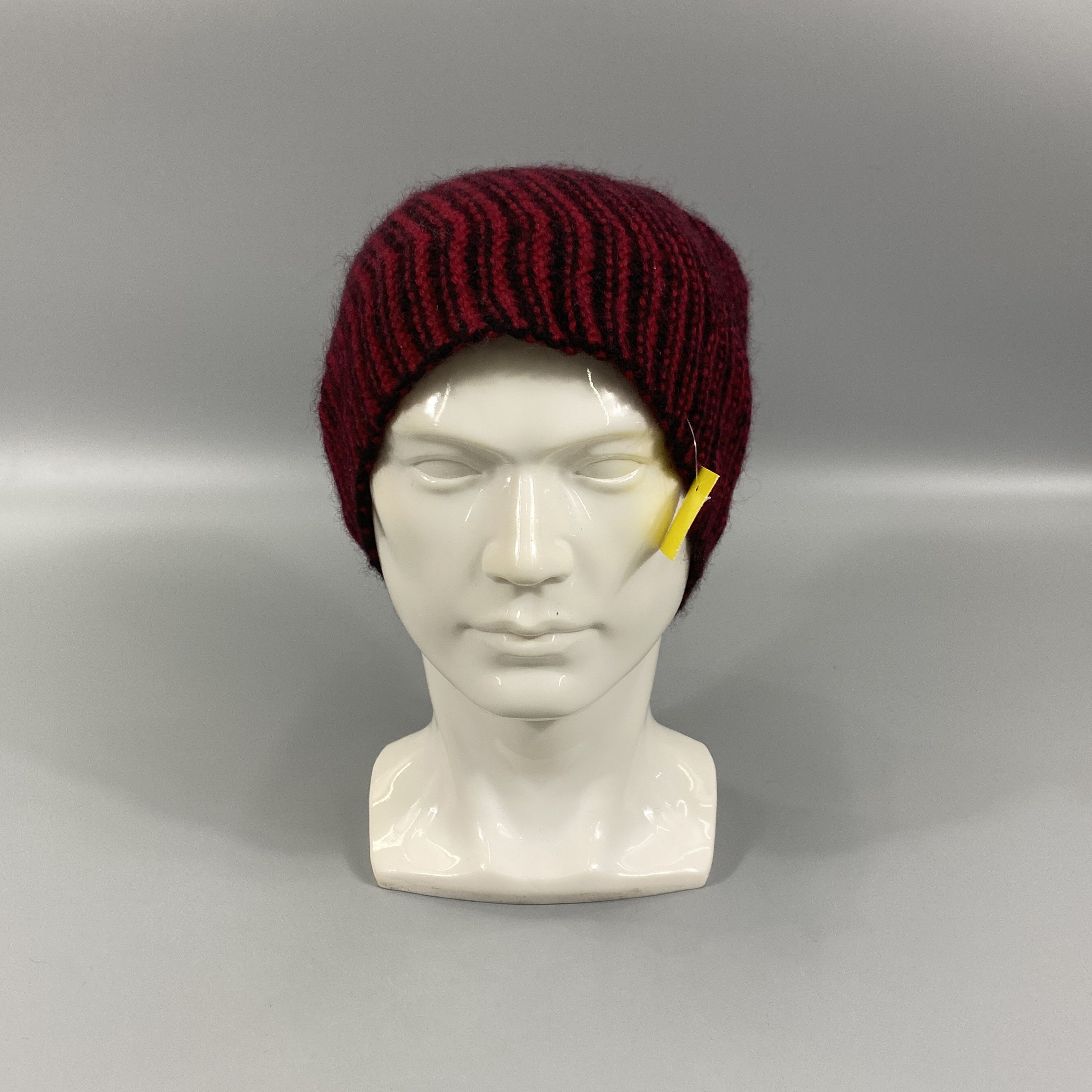 Japanese Brand Stripe Slouchy Beanie Hats -BN865 Size ONE SIZE - 2 Thumbnail