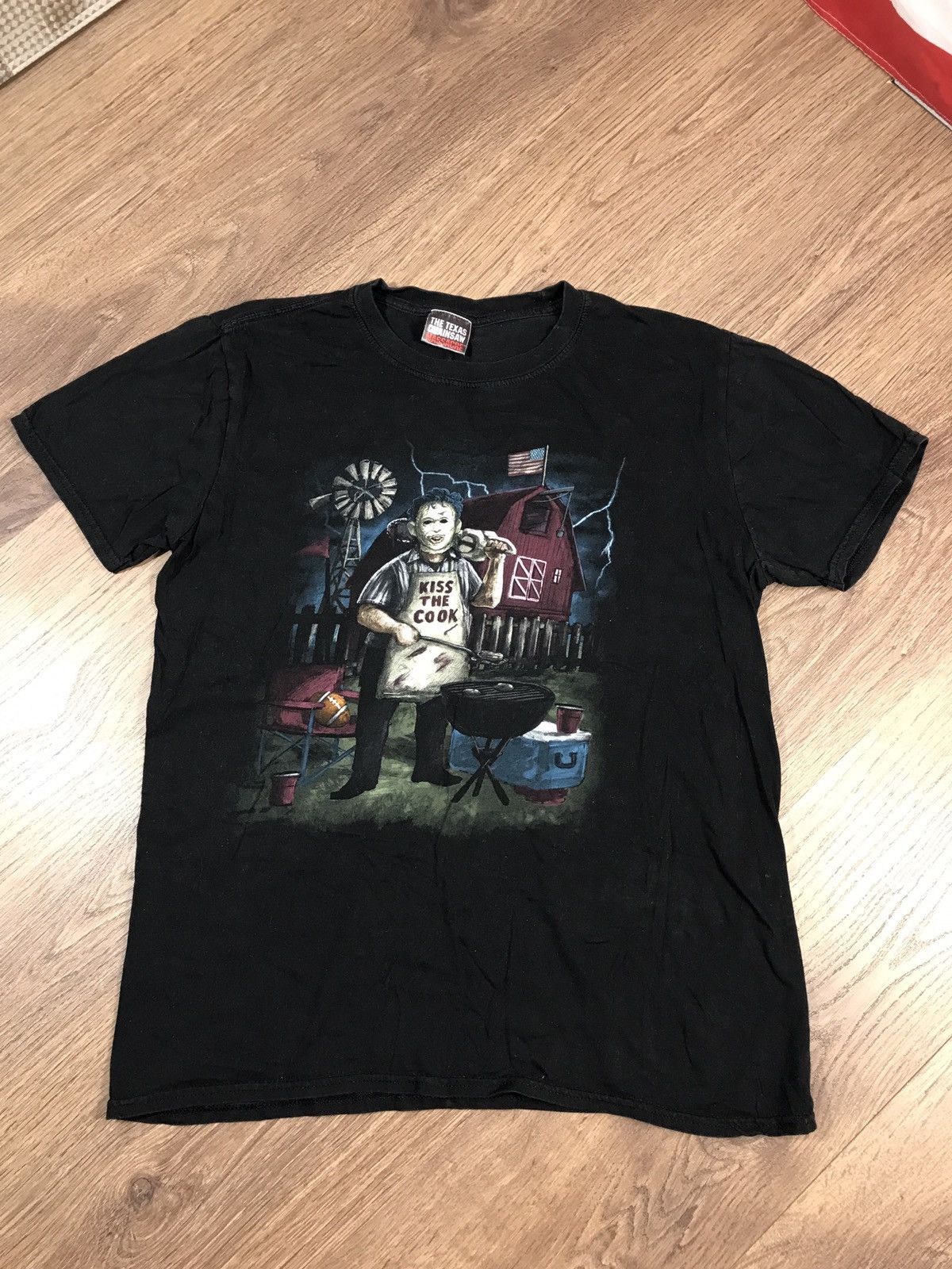 Vintage Vintage The Texas Chainsaw Massacre Movie Promo Graphic Tee Size US S / EU 44-46 / 1 - 1 Thumbnail