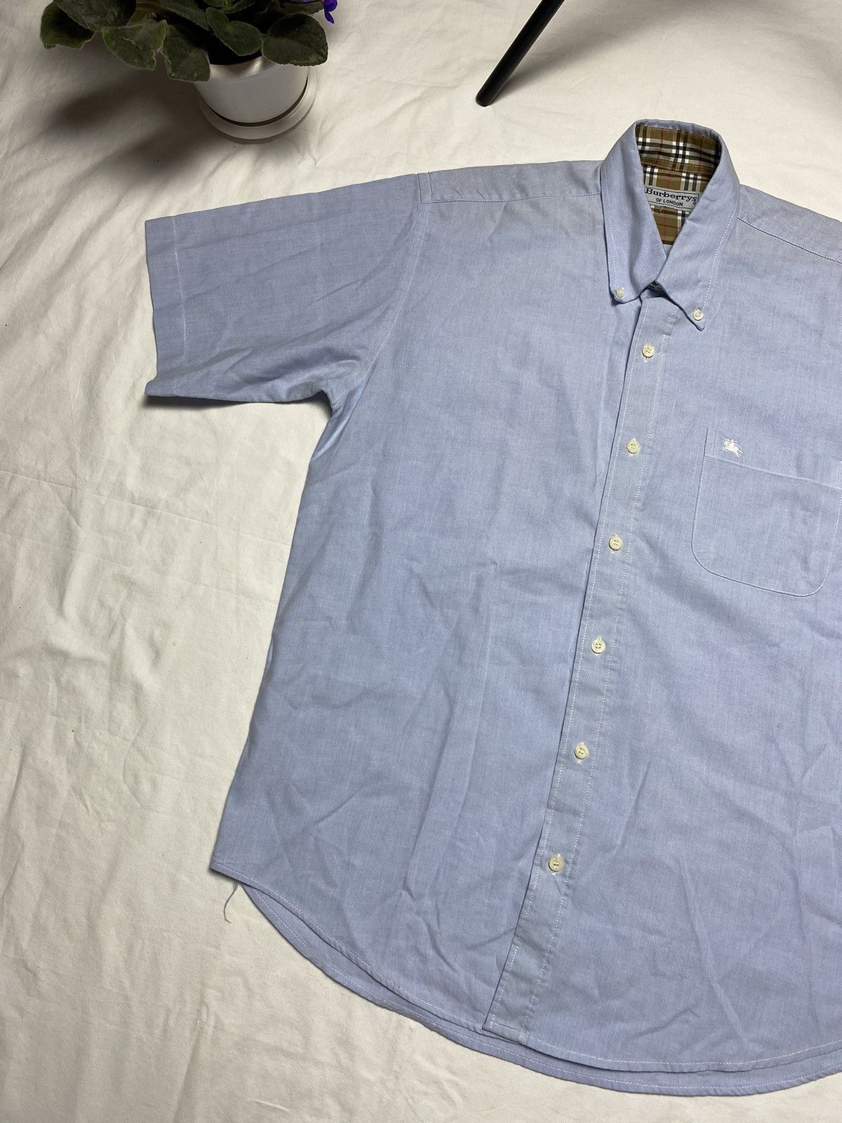 Burberry × Vintage Burberrys shirt vintage Size US XL / EU 56 / 4 - 3 Thumbnail