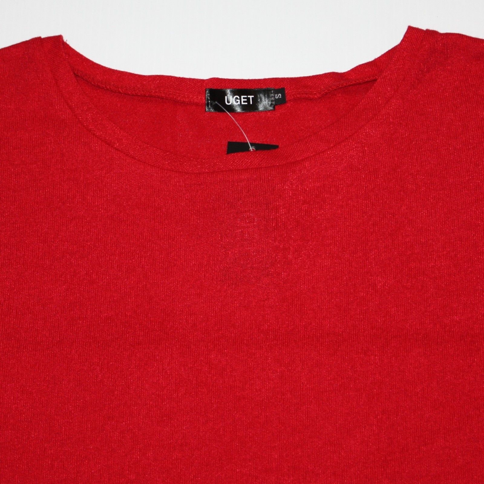 Other UGET Oversized Loose Fitting Pullover Red Sweater Top Size S / US 4 / IT 40 - 4 Thumbnail