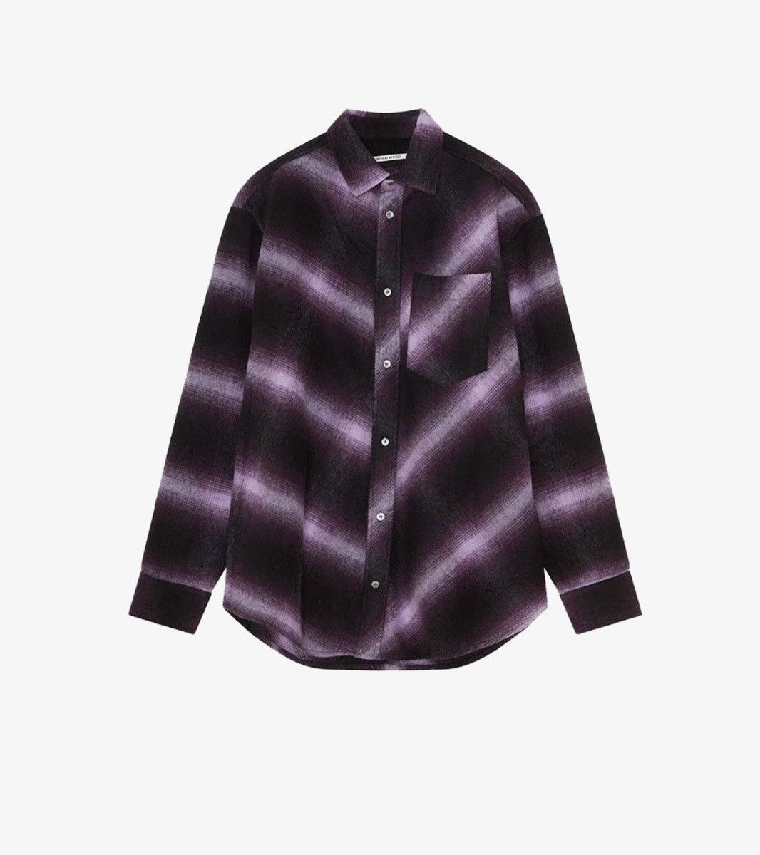 Acne Studios 48/M - Nico Bias Flannel Shirt Size US M / EU 48-50 / 2 - 5 Thumbnail