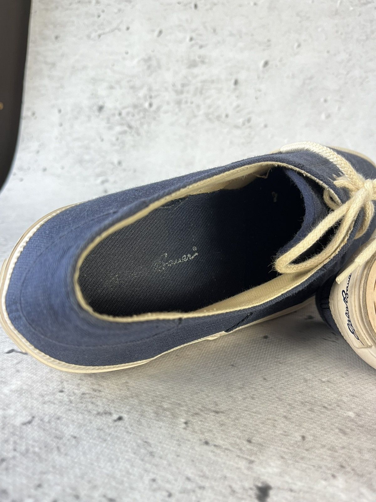 Eddie Bauer × Vintage Eddie Bauer - low navy trainers Size US 9.5 / EU 42-43 - 6 Thumbnail