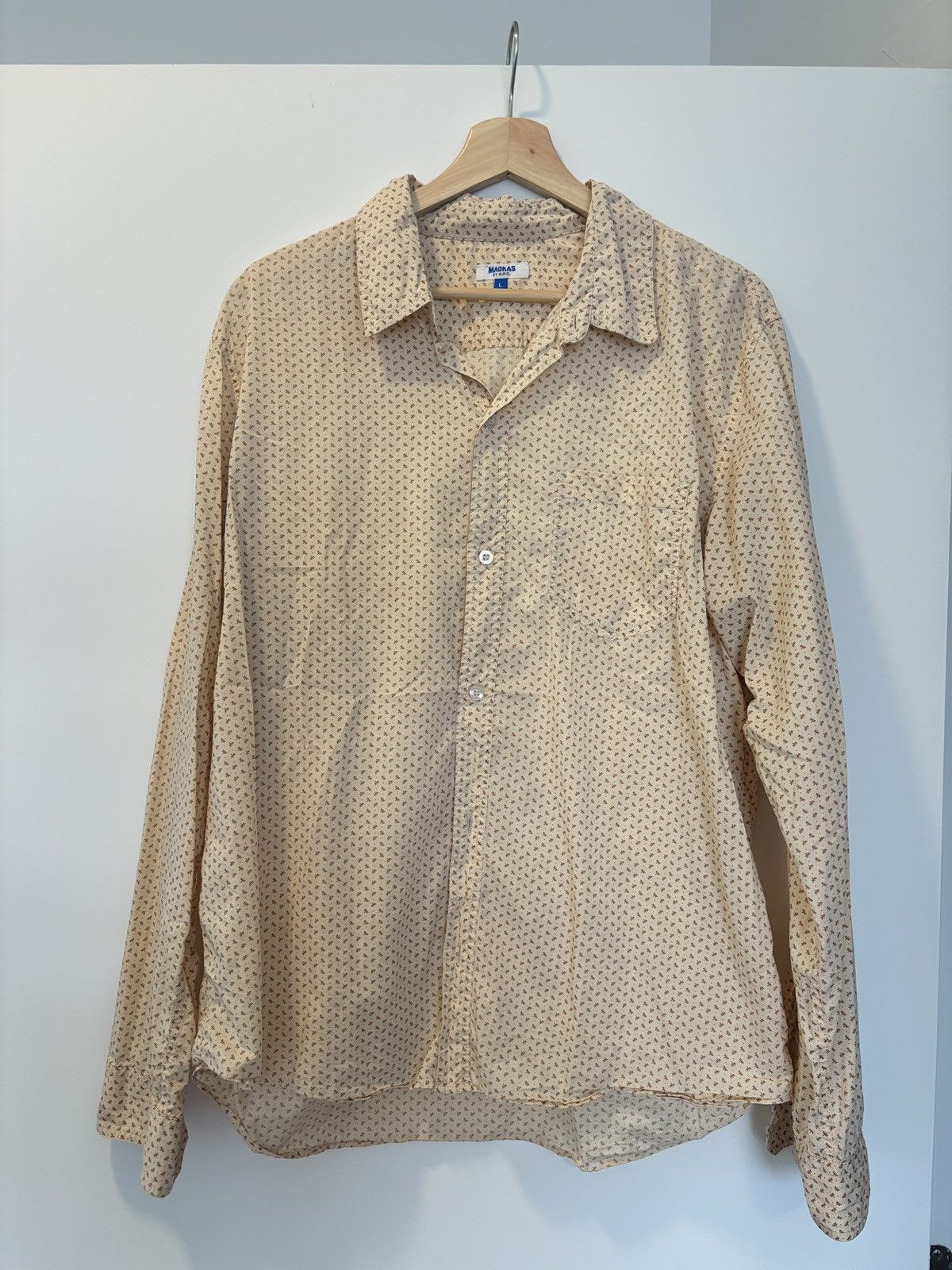 A.P.C. Madras x APC Summer Shirt Size US L / EU 52-54 / 3 - 1 Thumbnail