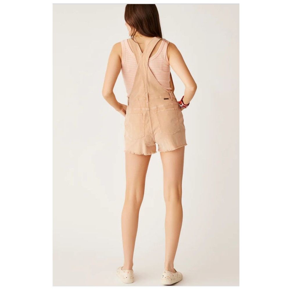 Other NWT Carve Designs Women's 6 Jason Overall Short Washed Pink Size 28" / US 6 / IT 42 - 4 Thumbnail