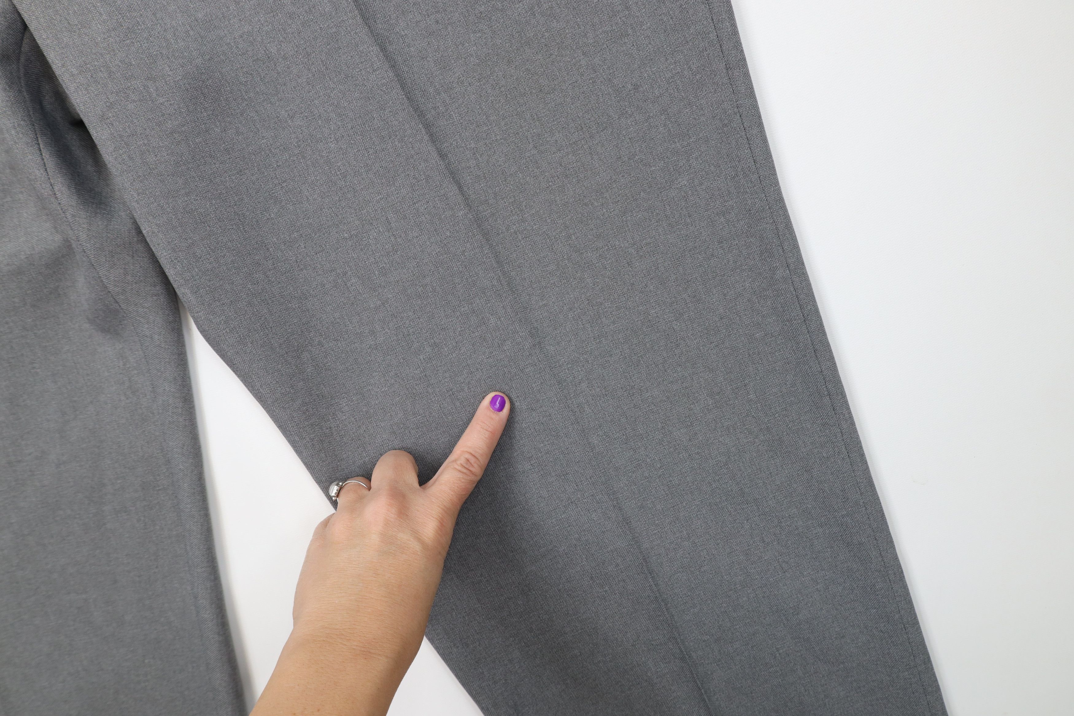 Vintage Vintage 70s Streetwear Flared Wide Leg Chino Pants Gray USA Size US 44 / EU 60 - 5 Thumbnail