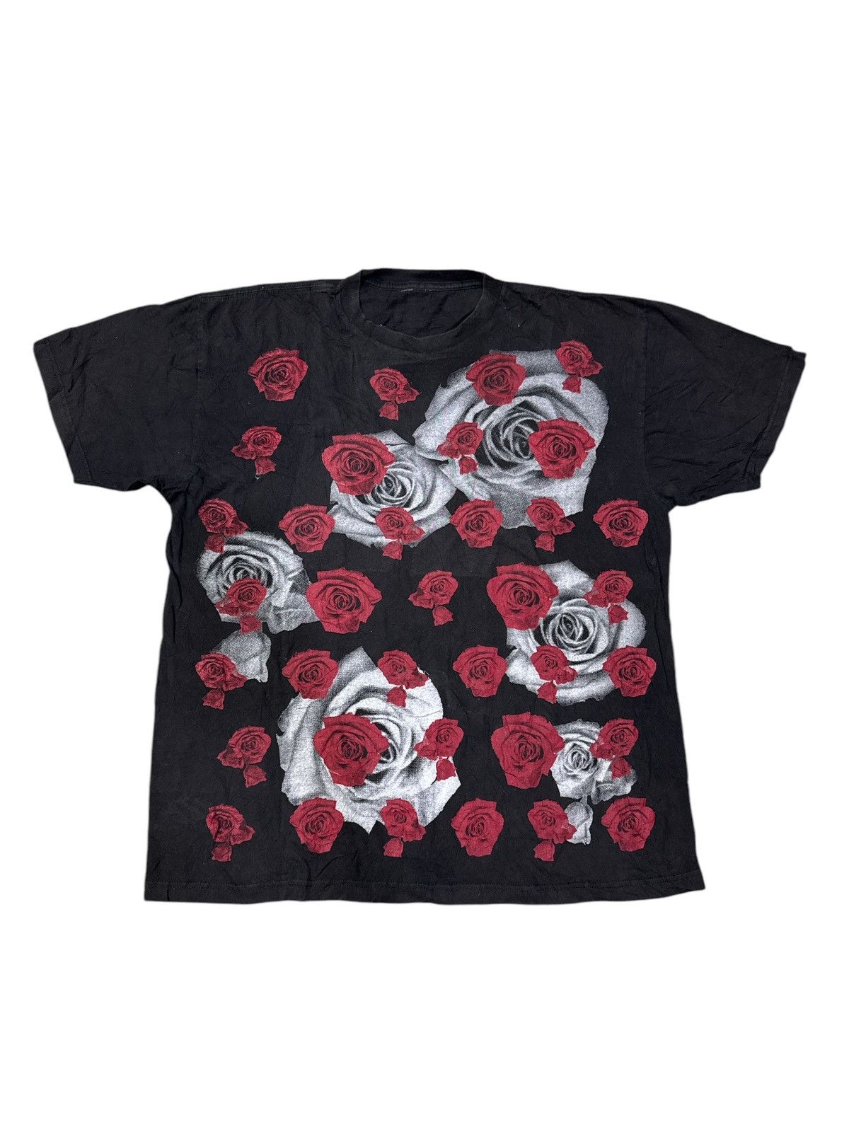 Vintage VINTAGE ROSES FRONTAL FULL PRINT SHIRT Size US XXL / EU 58 / 5 - 1 Thumbnail