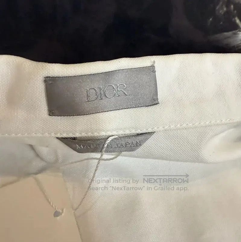Dior Dior White Denim Women's Jacket with Paint Splatter . Size M / US 6-8 / IT 42-44 - 3 Thumbnail