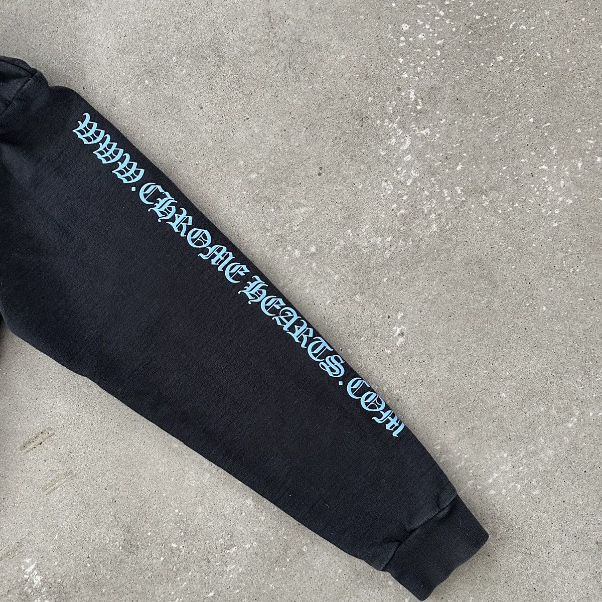 Chrome Hearts black & baby blue chrome hearts hoodie Size US L / EU 52-54 / 3 - 3 Thumbnail