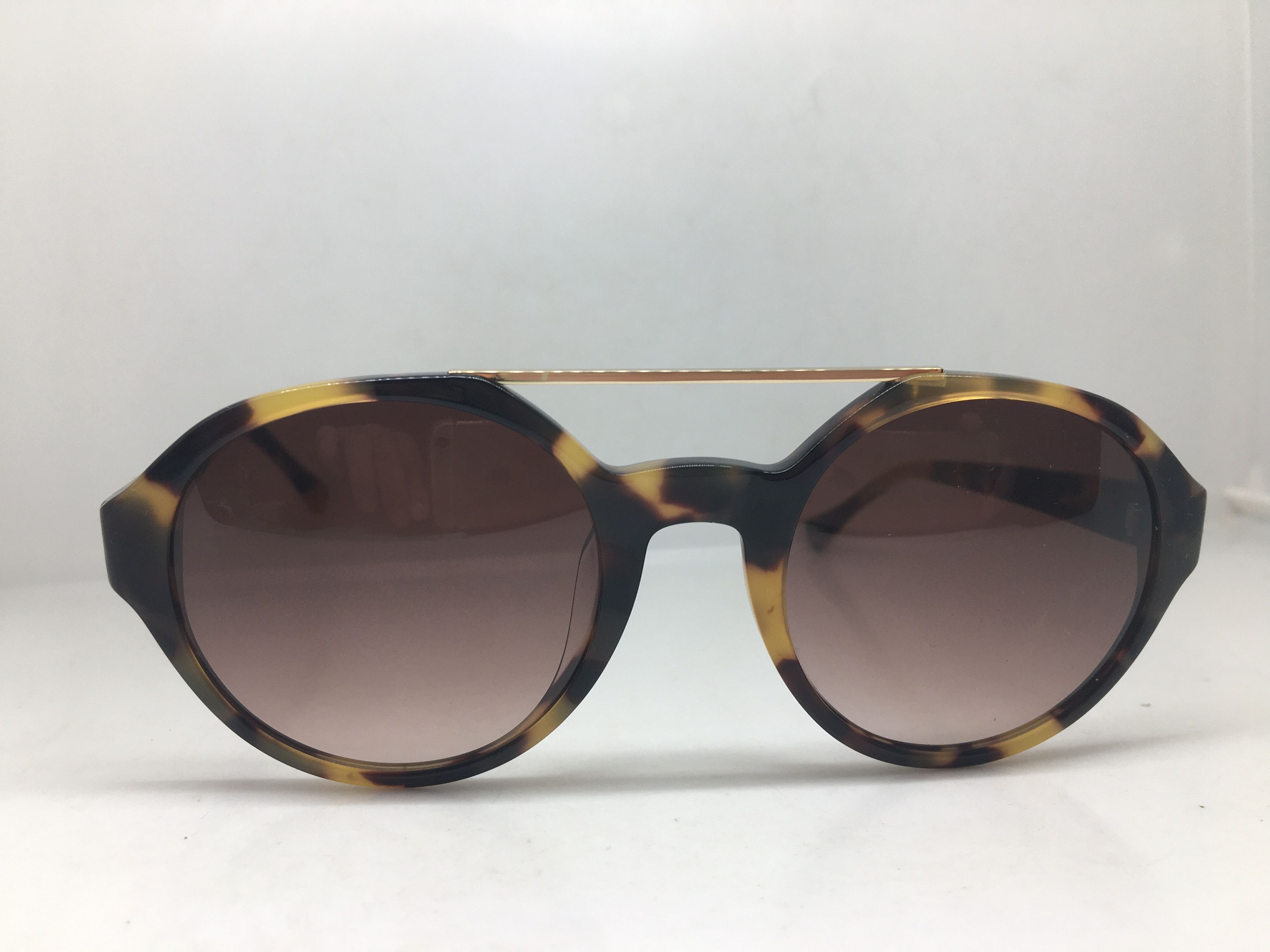 Other Handmade Tortoise Acetate ARTSTOCRST Round Sunglasses Frame Size ONE SIZE - 1 Thumbnail