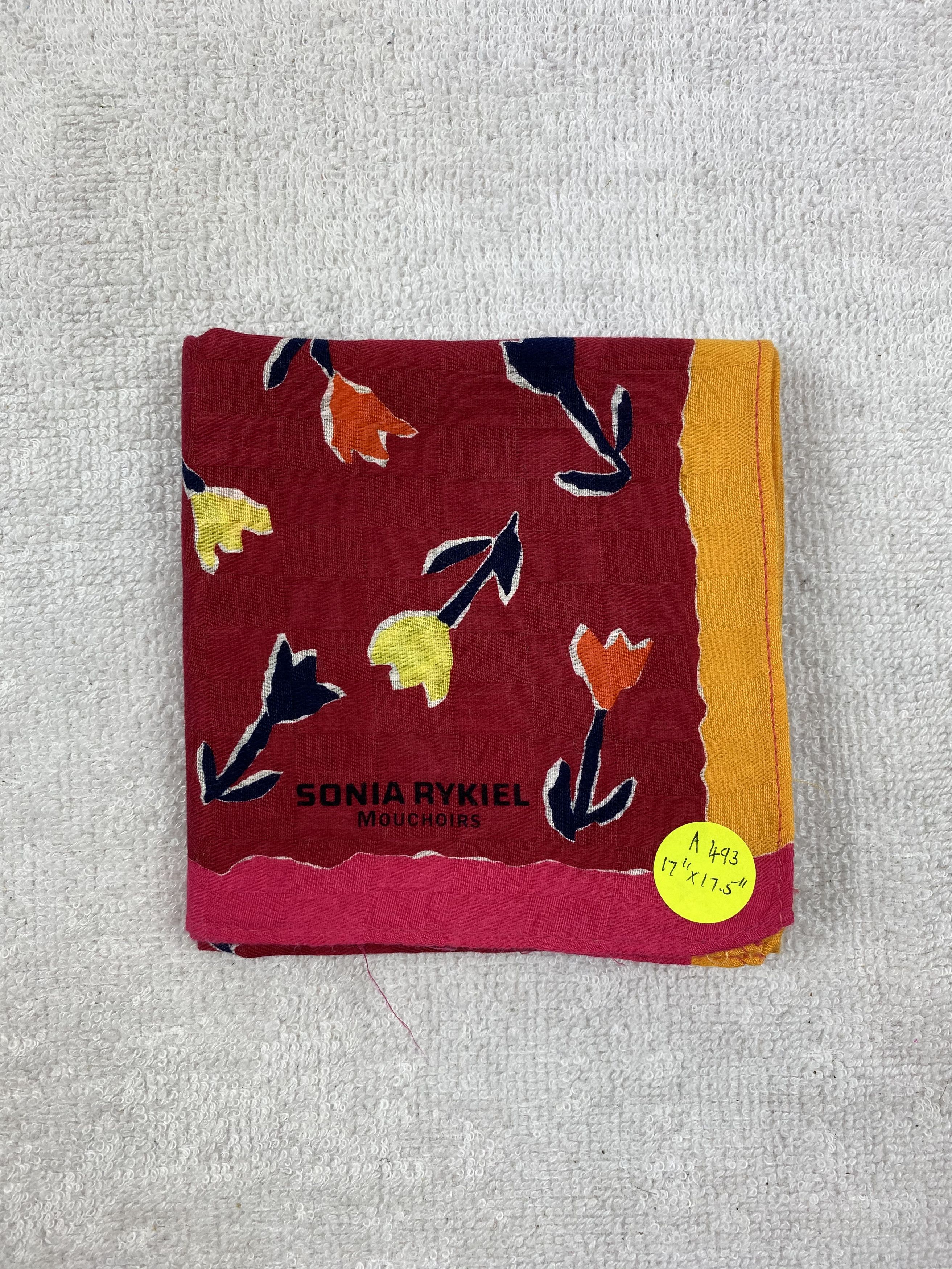 Sonia Rykiel × Vintage Sonia Rykiel Handkerchief / Bandana / Neckerchief Size ONE SIZE - 6 Thumbnail