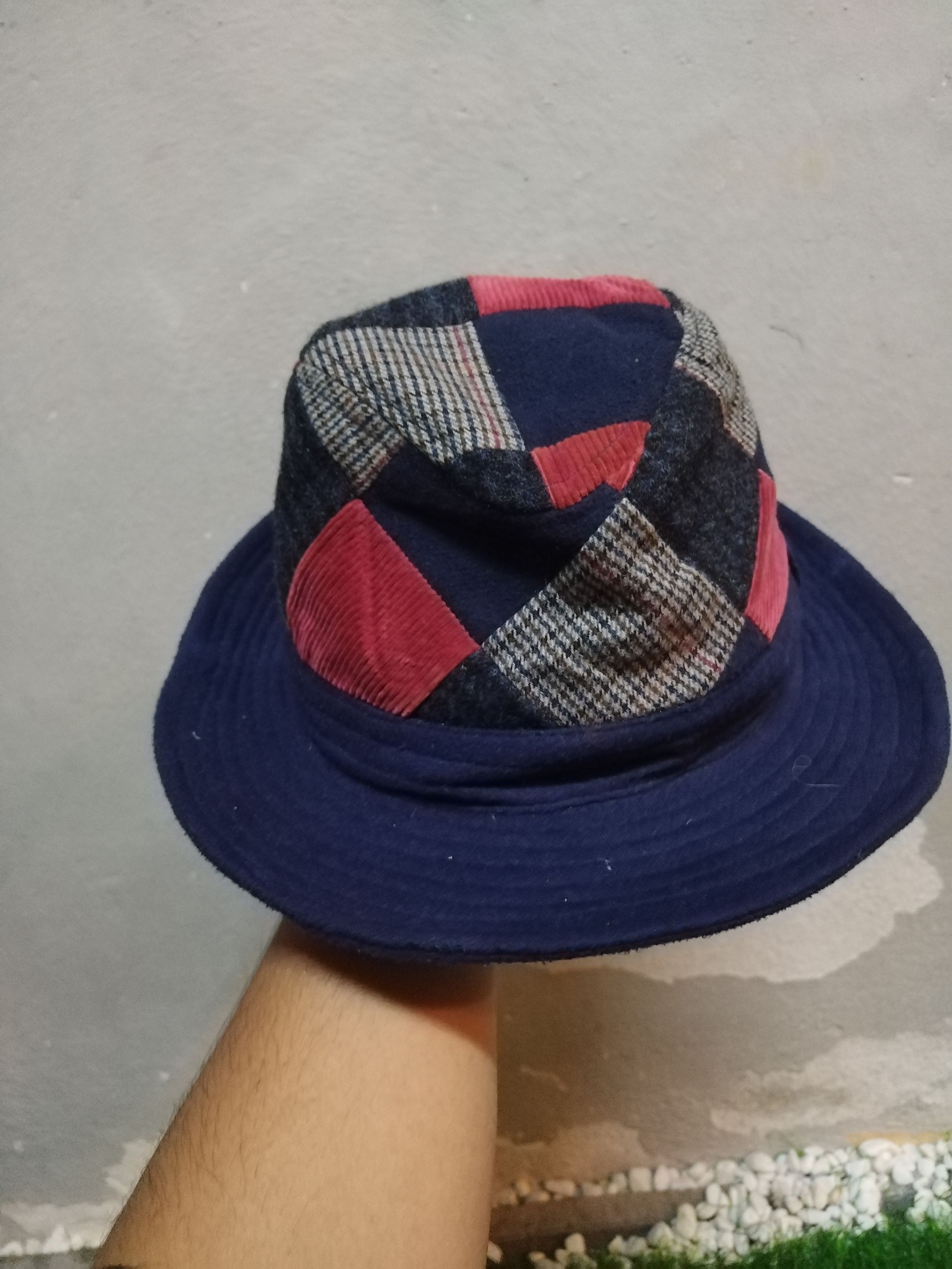 Japanese Brand Ruben patchwork bucket hat Size ONE SIZE - 2 Thumbnail