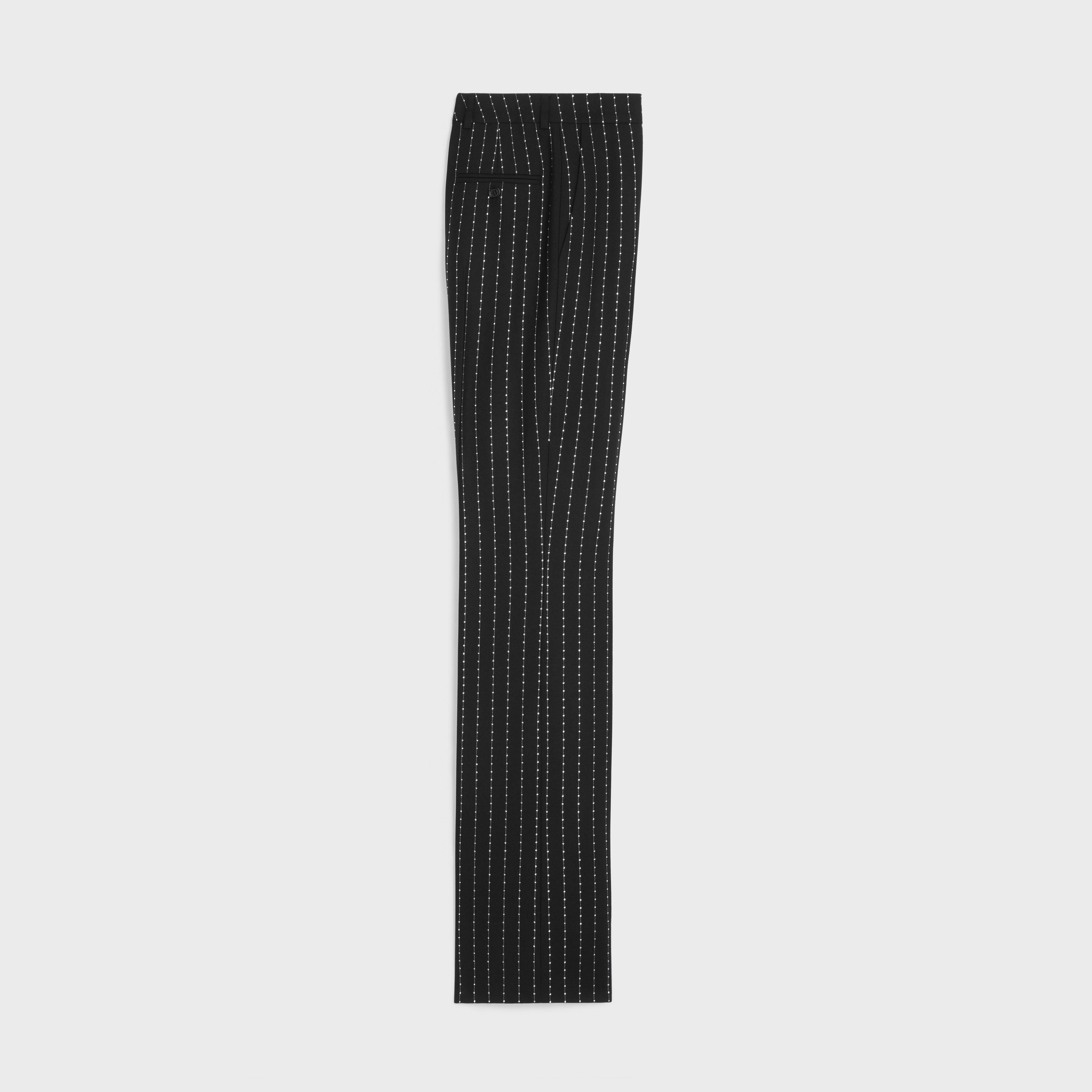 Celine o1bcso1str0125 Pant in Black & White Size US 36 / EU 52 - 2 Thumbnail