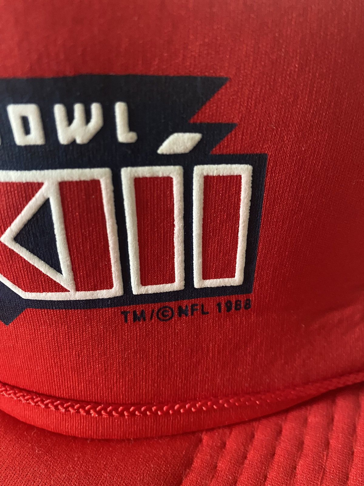 NFL × Vintage 1988 Super Bowl trucker (rare) Size ONE SIZE - 2 Thumbnail