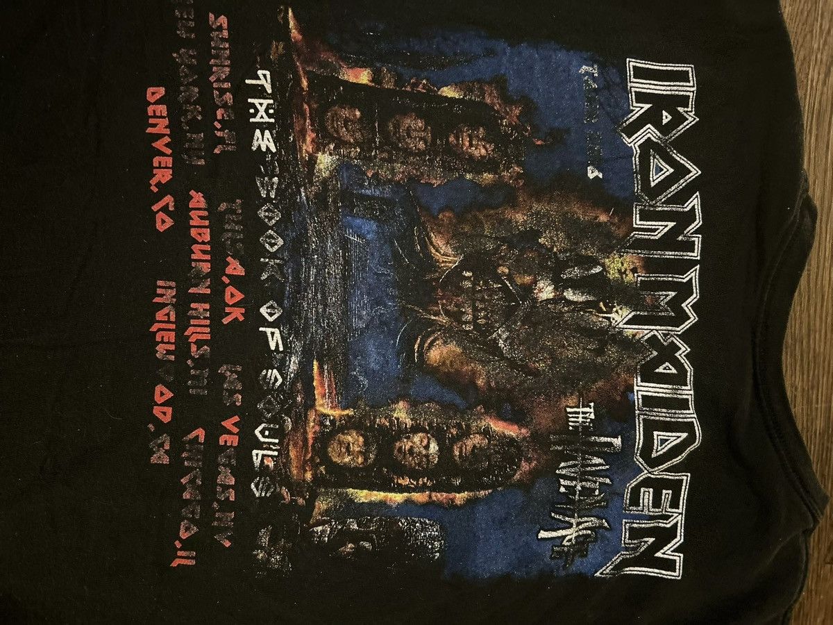 Iron Maiden Vintage Iron Maiden Size US XL / EU 56 / 4 - 3 Thumbnail