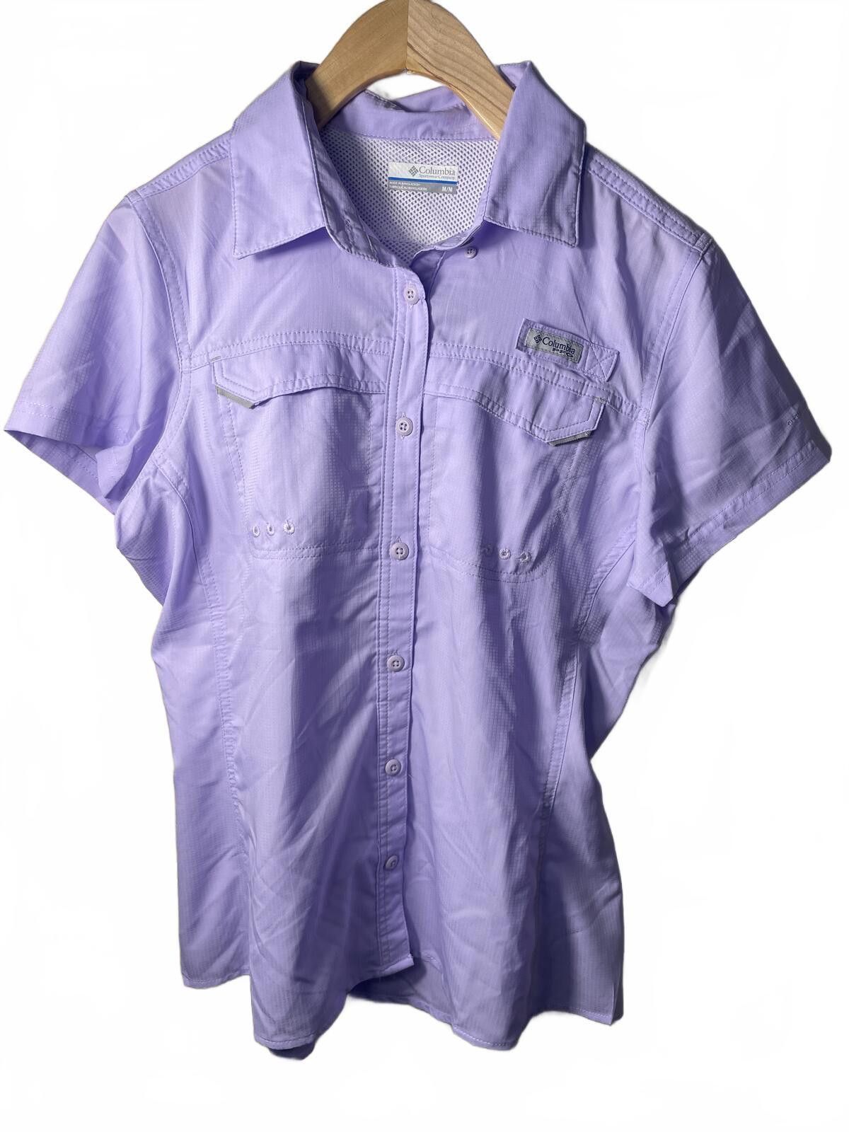 Columbia Columbia PFG Sportswear Top Women's Medium Purple Outdoors Size M / US 6-8 / IT 42-44 - 7 Thumbnail
