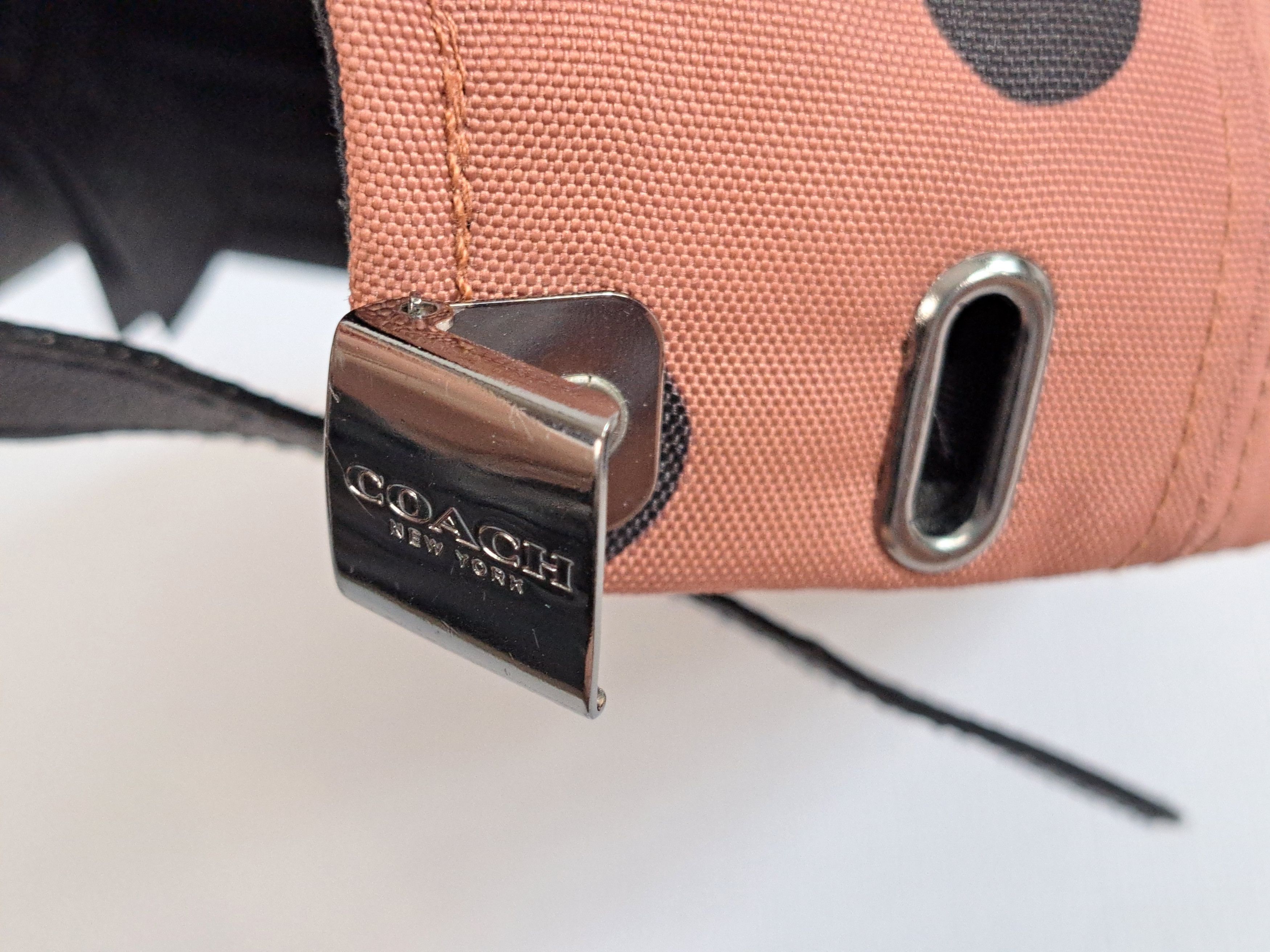 Coach Coach hat/cap with leather details. Size ONE SIZE - 21 Thumbnail