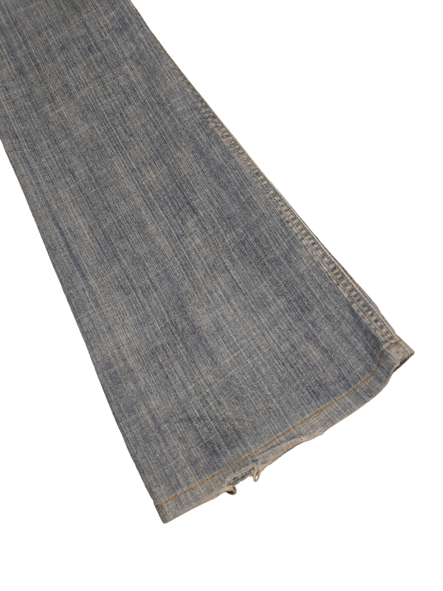 Le Grande Bleu (L.G.B.) Flare Jeans Et Boite Distress Faded Boot Cut Y2k Mudmax Size US 28 / EU 44 - 18 Thumbnail
