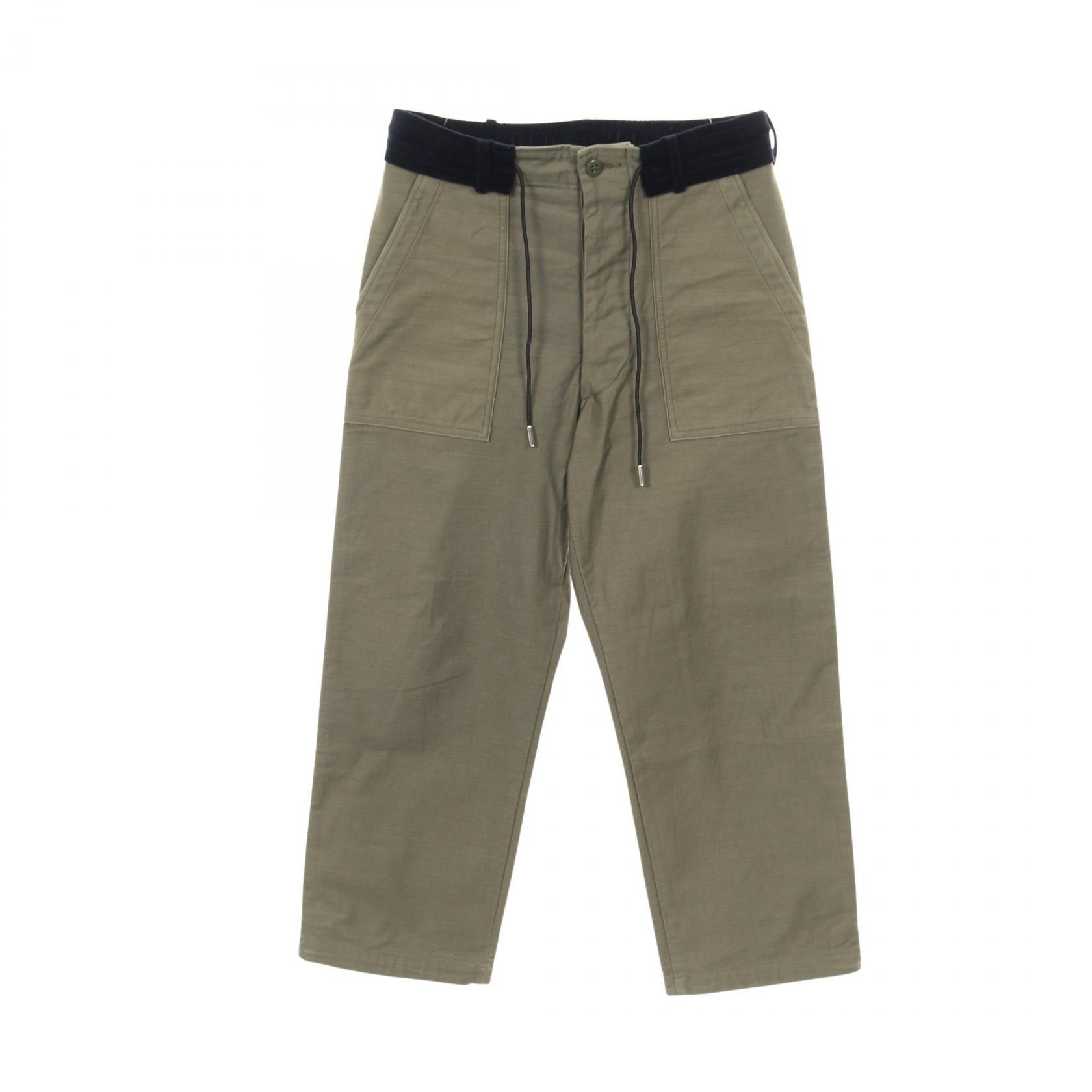 Sacai Sacai Sacai sacai × WTAPS WMILL-TROUSER 02 cotton trousers Textile Pants DUTY FREE for USA Size ONE SIZE - 1 Thumbnail